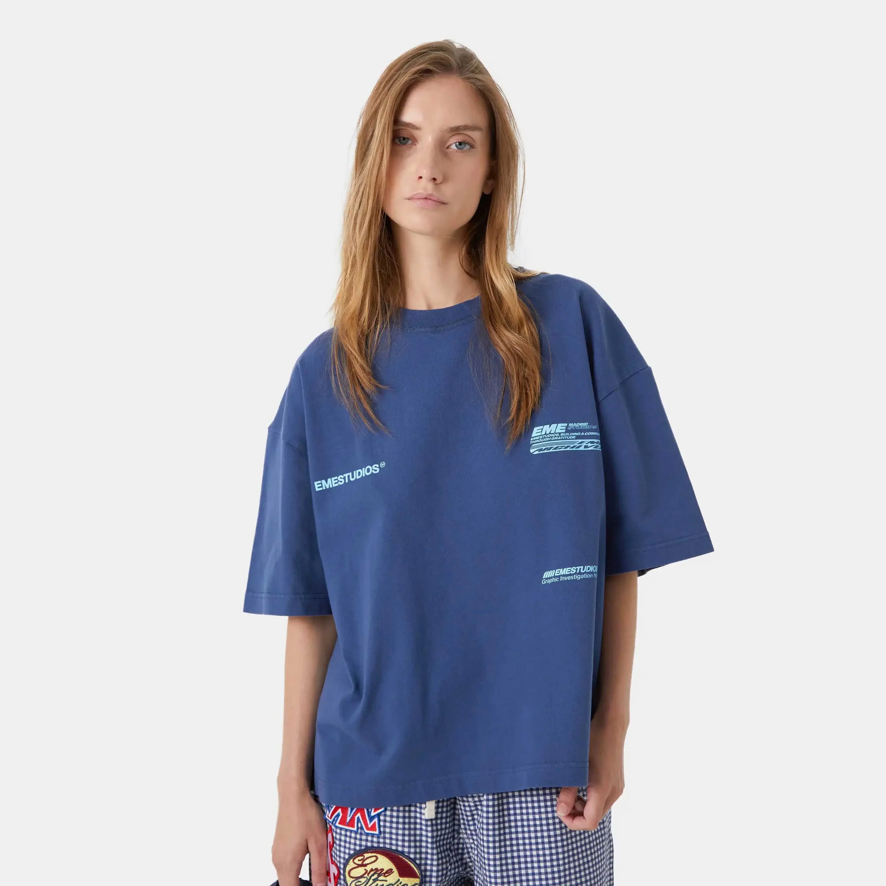DNA Blue Oversized Tee