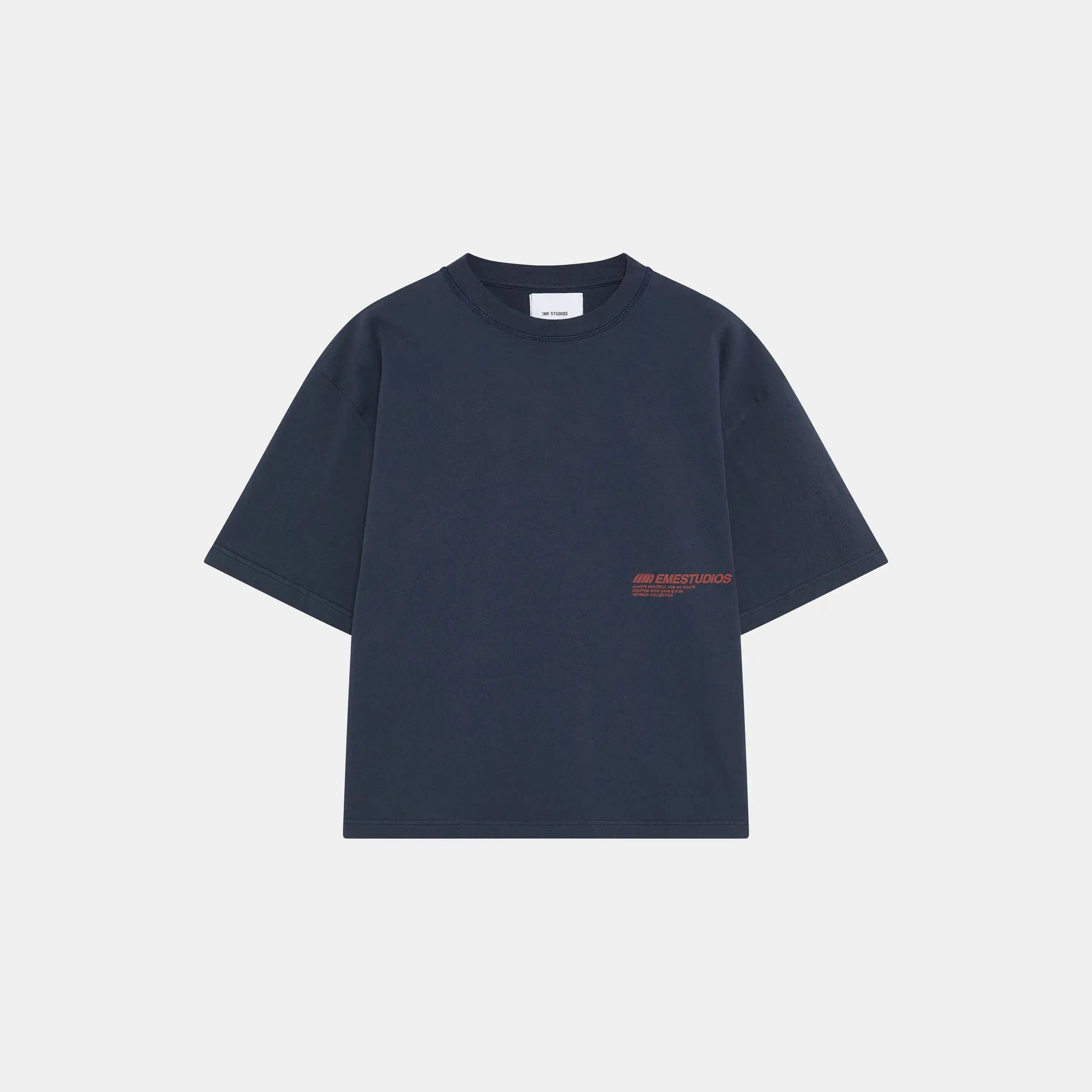 Roots Navy Oversized Tee