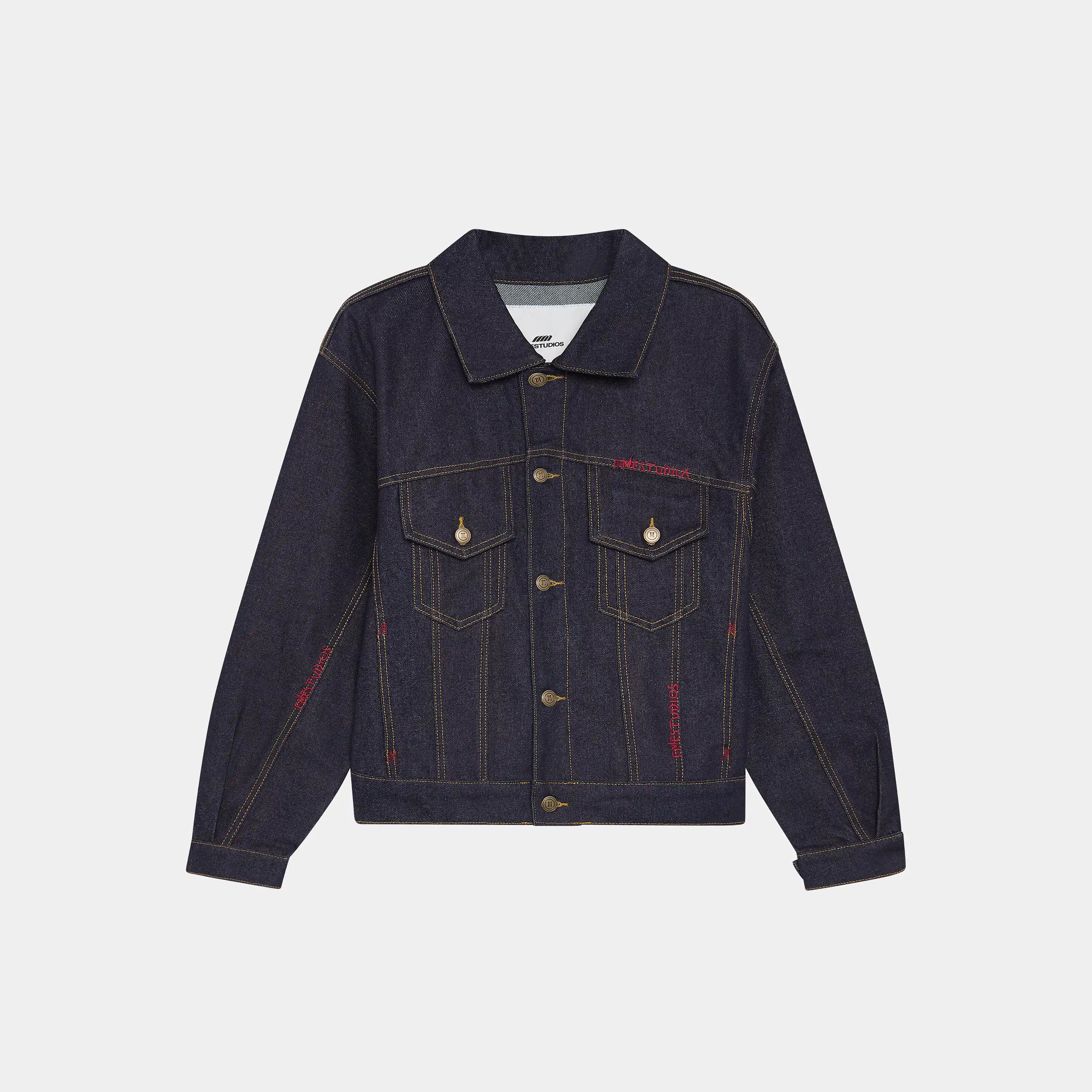 Frisona Raw Denim Boxy Jacket