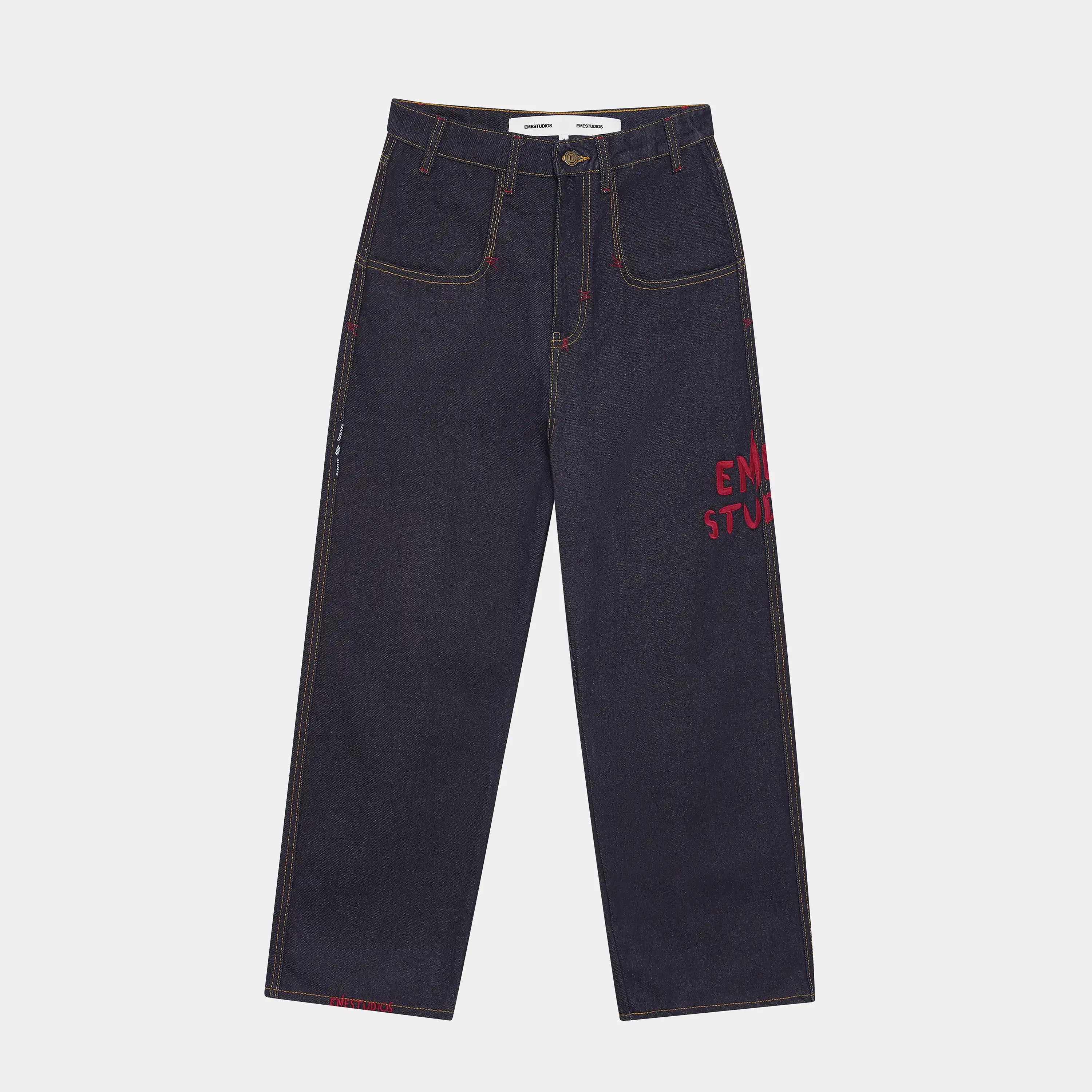 Frisona Raw Denim Baggy Jeans