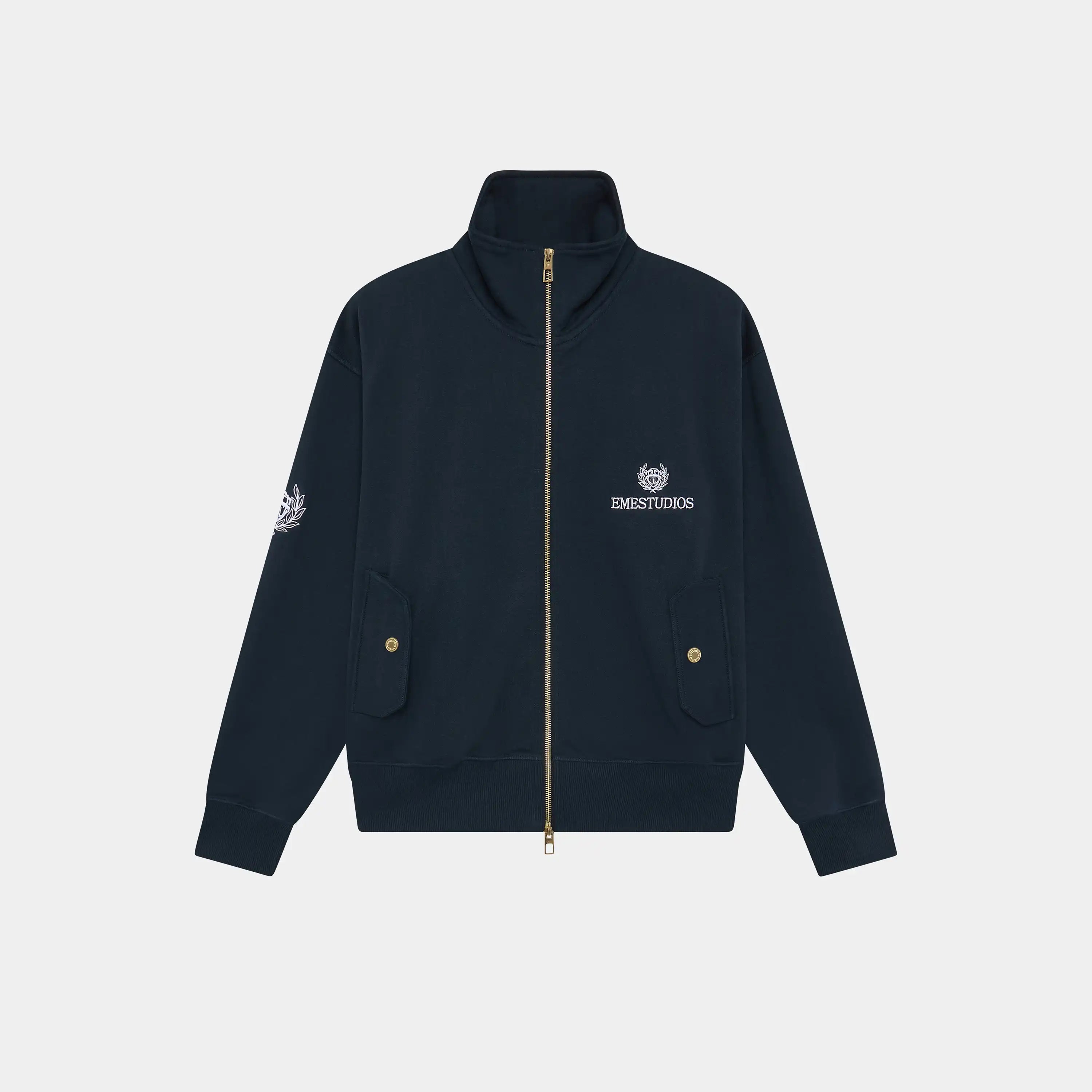 Serv Navy Full Zip Jacket