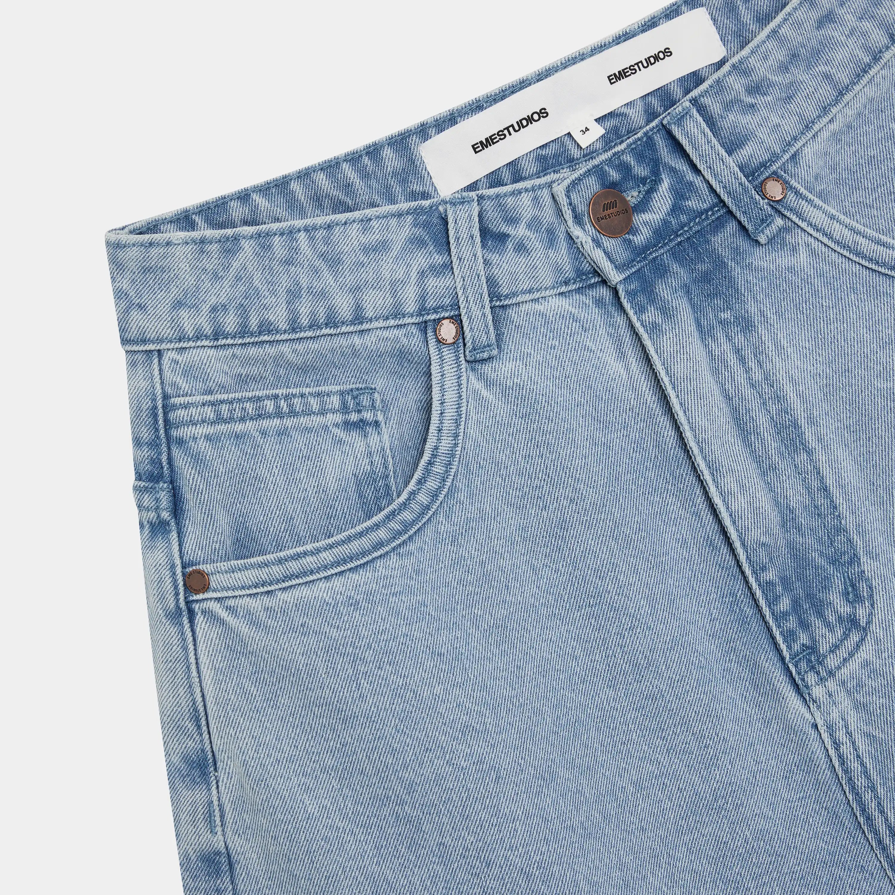 Andy Cloudy Denim Jorts