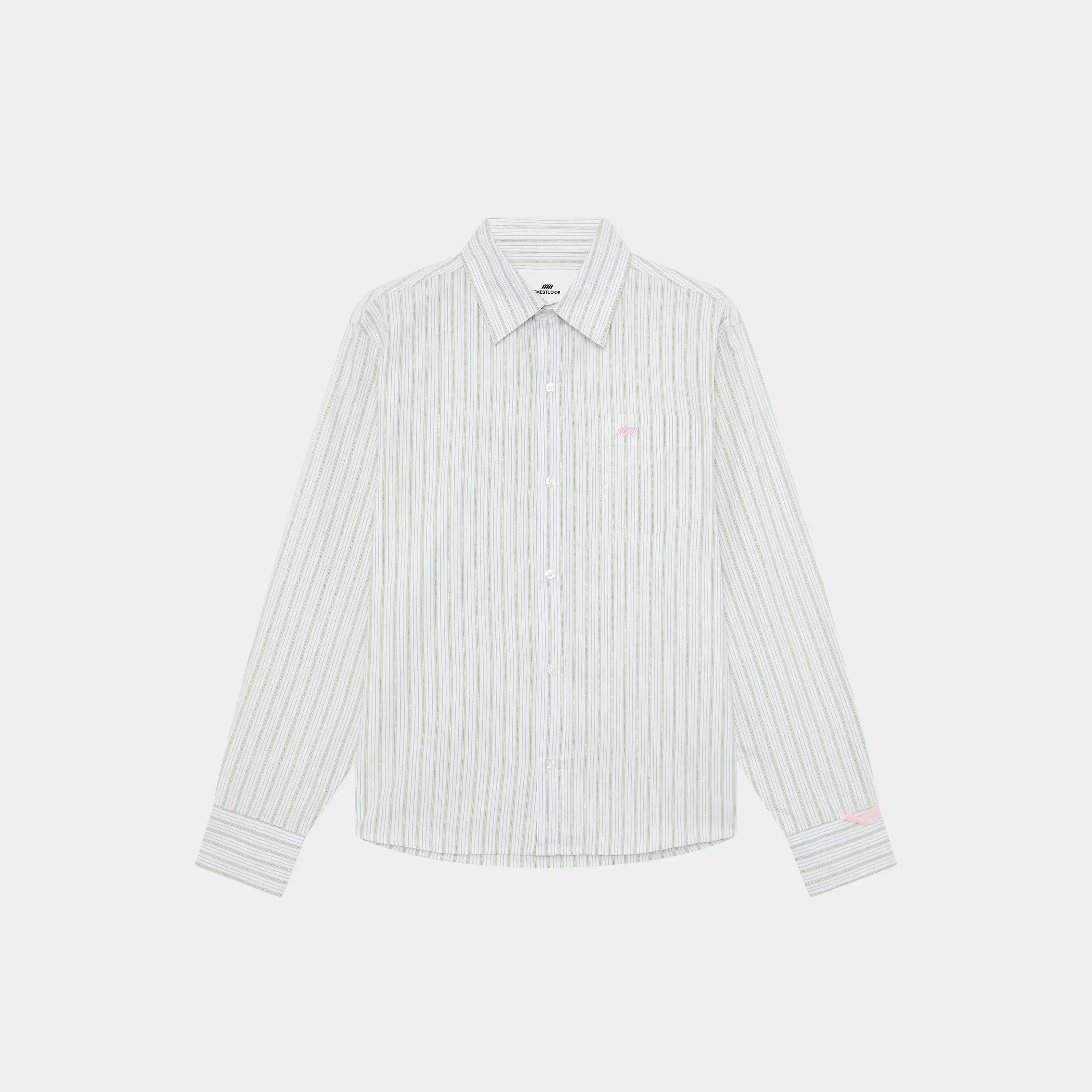 Faelled Green Boxy Shirt