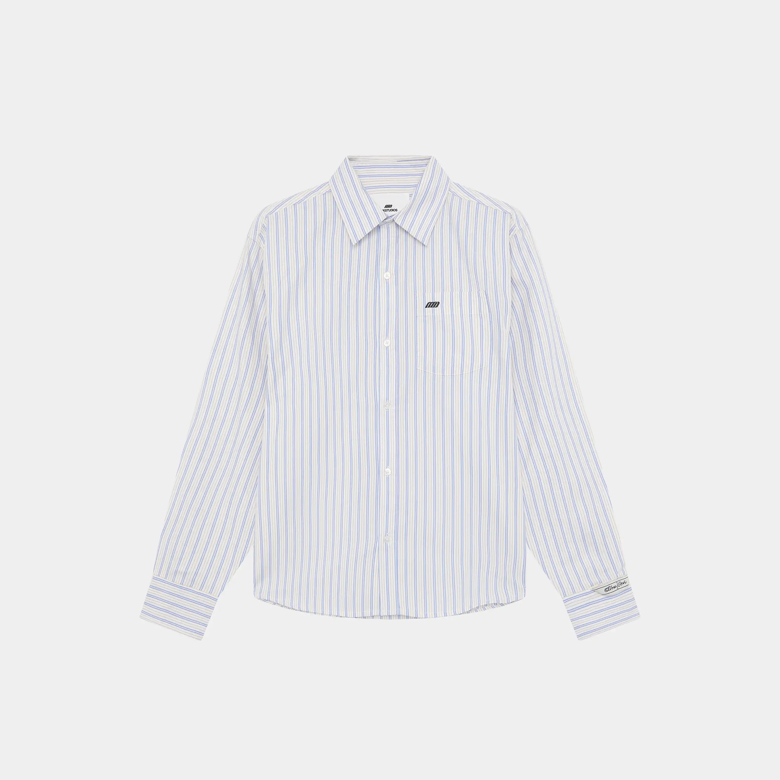 Faelled Blue Boxy Shirt