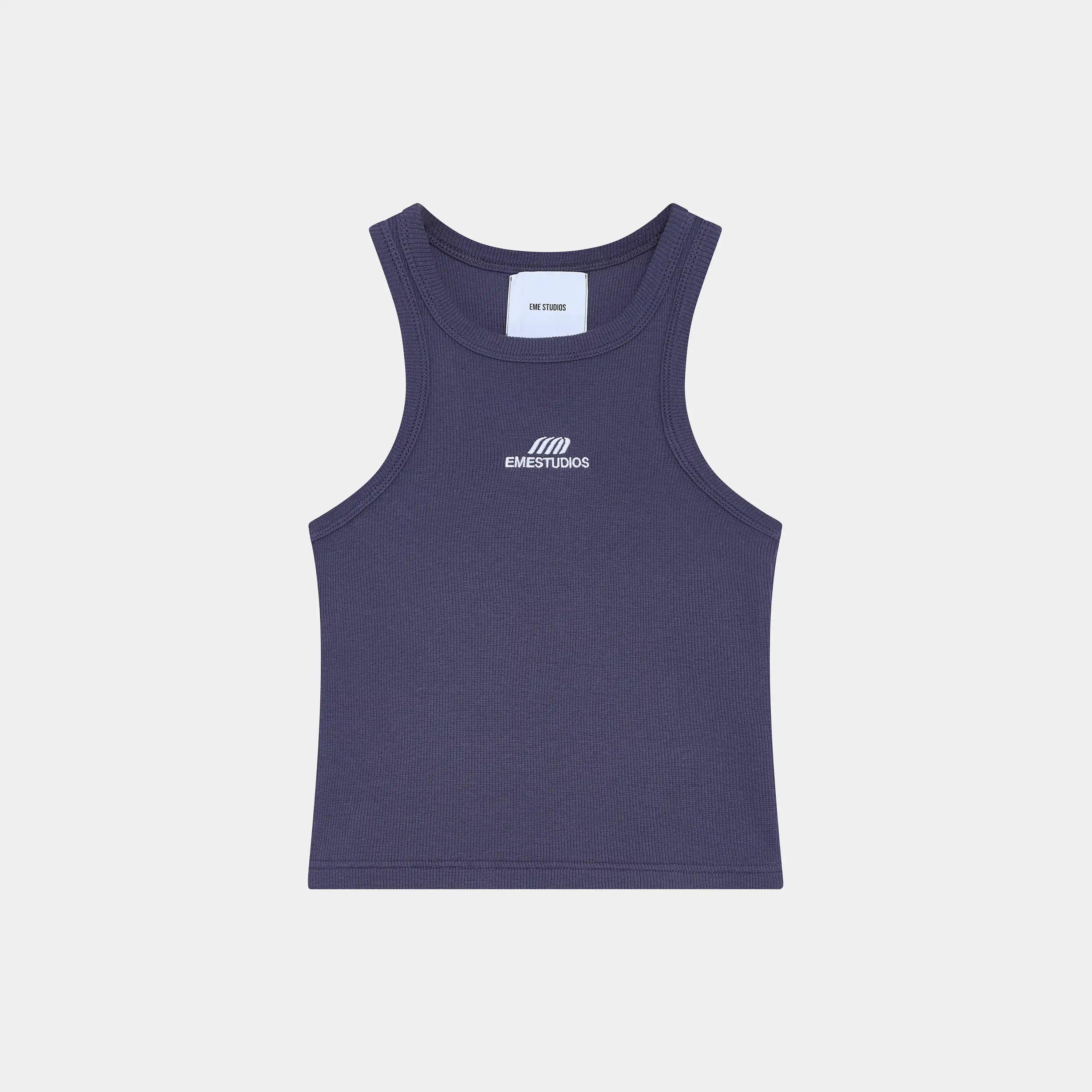 Tank Top Navy Woman