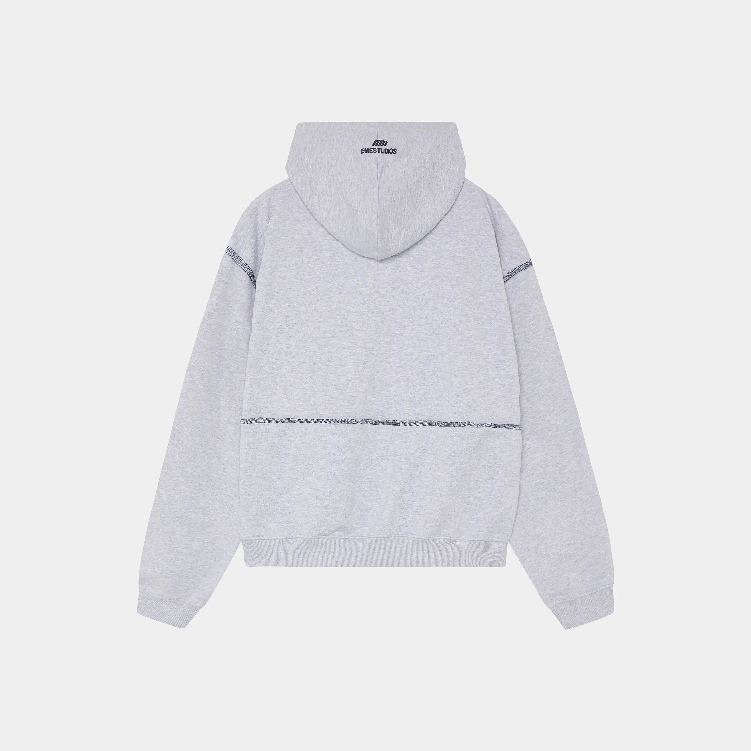 Capri Heather Grey Full Zip