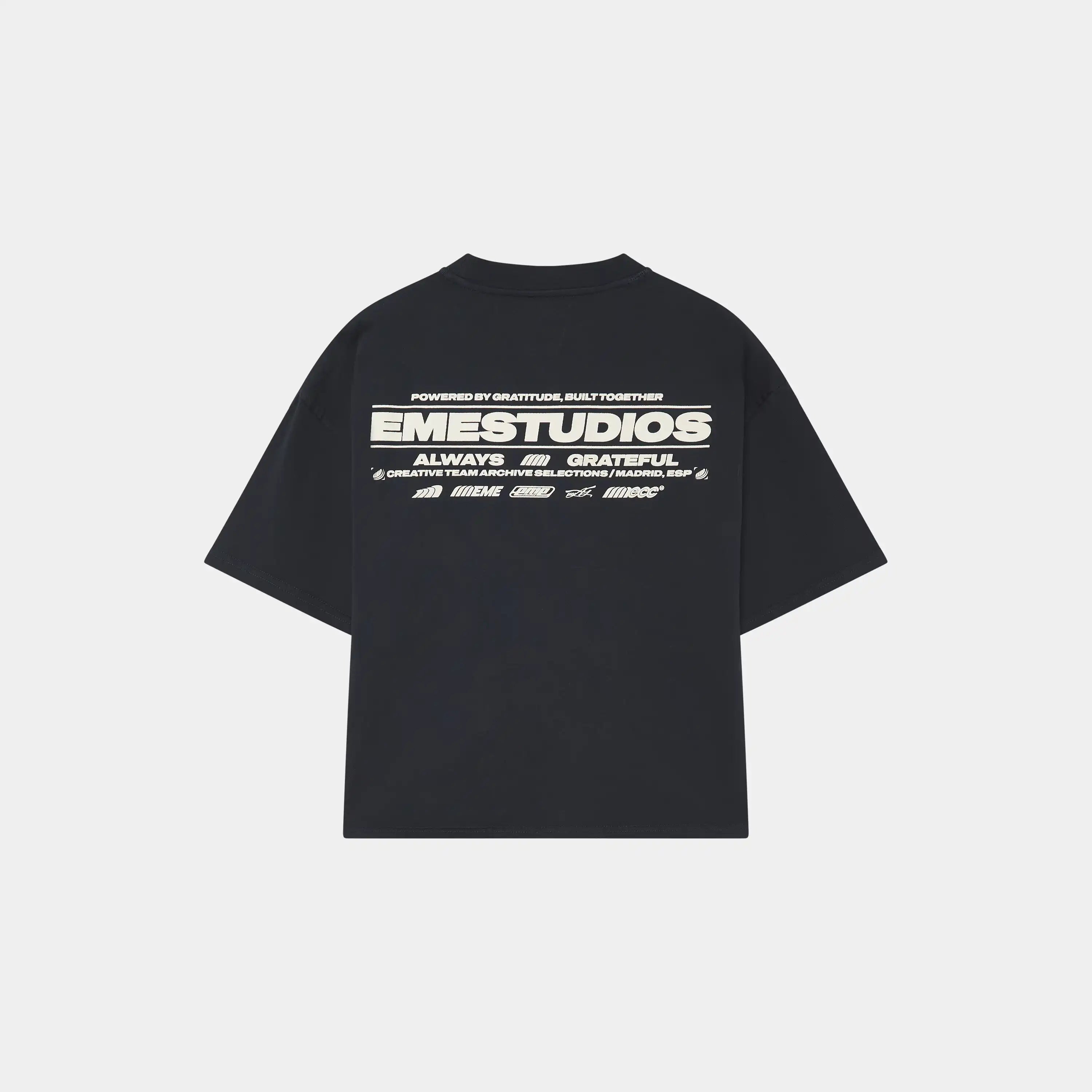 Powered Navy Oversized Tee