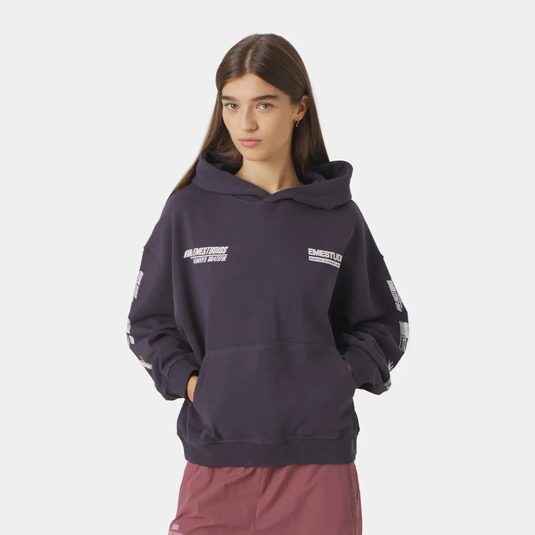 Four Hit Night Sky Oversized Hoodie