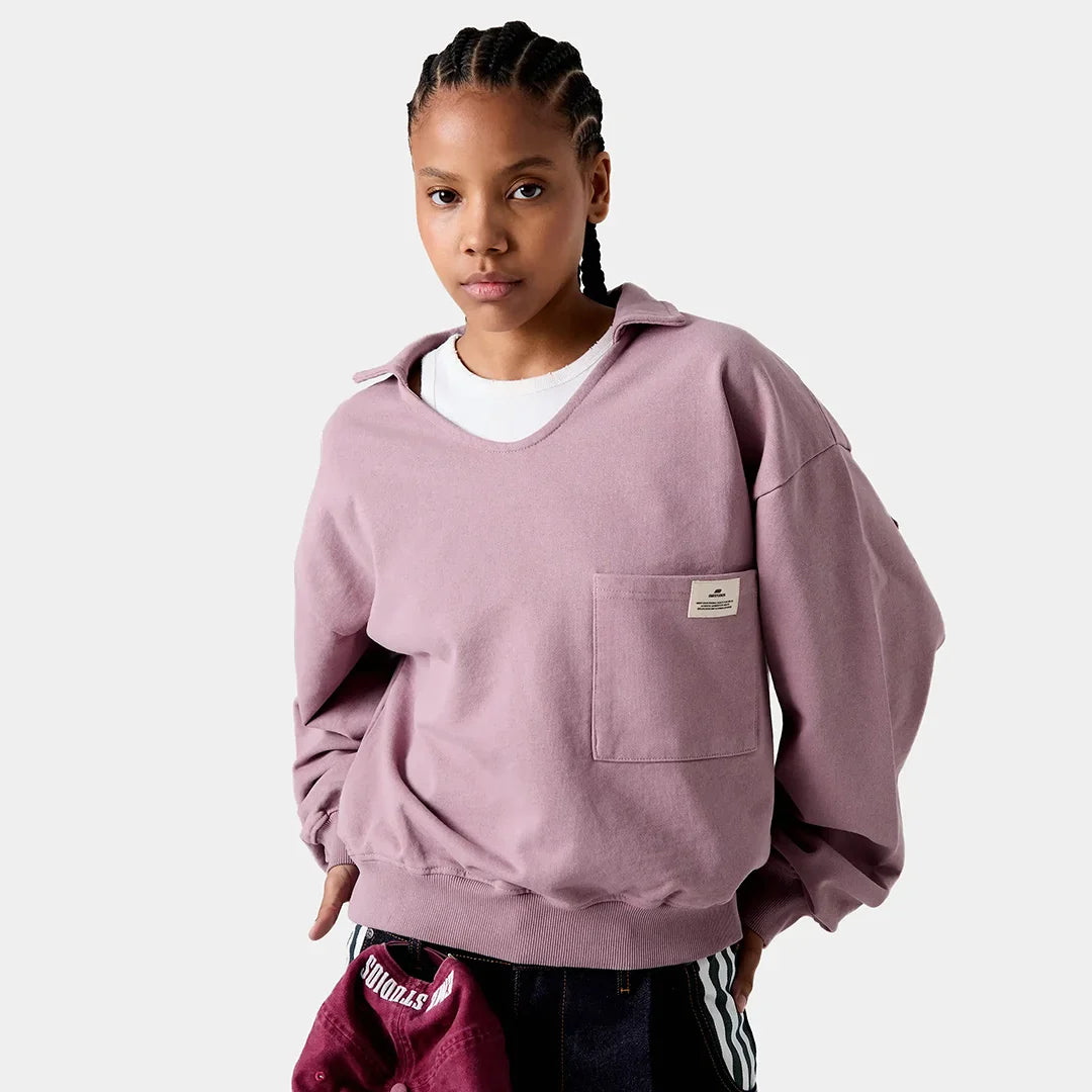 Chesnut Toadstool Polo Crewneck