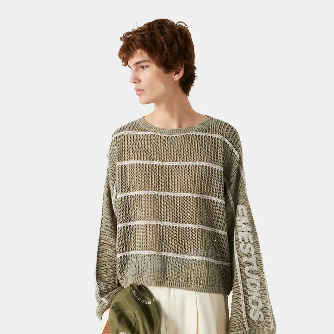 Alic Forest Knit Sweater
