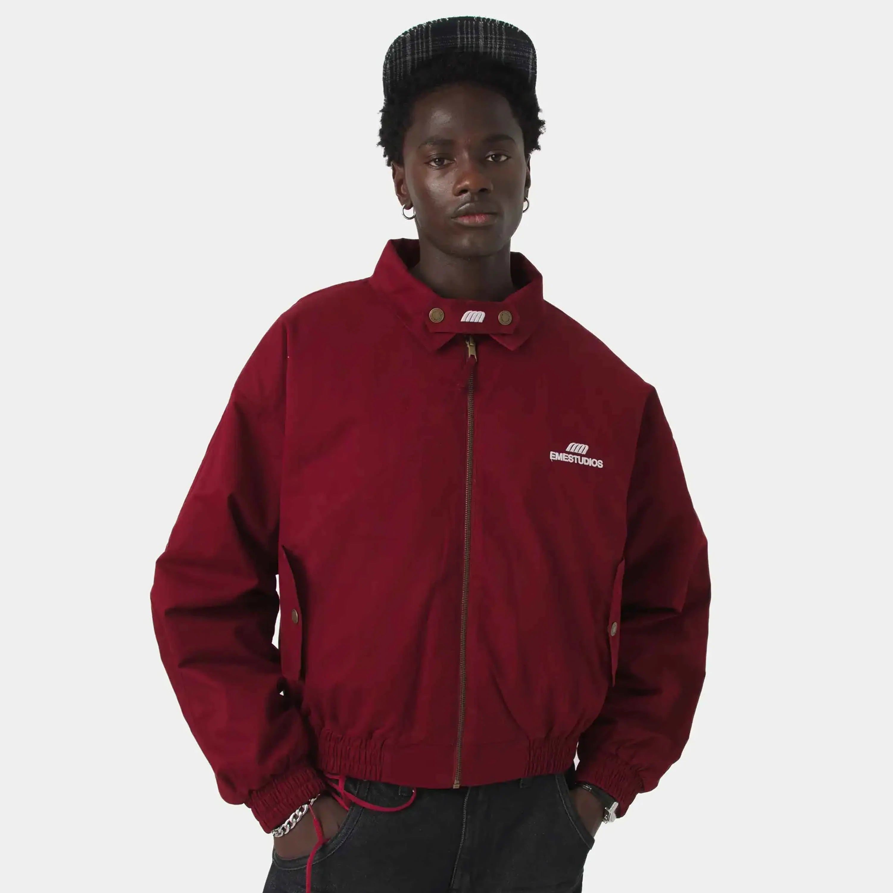 Chulo G Burgundy Reverse Jacket