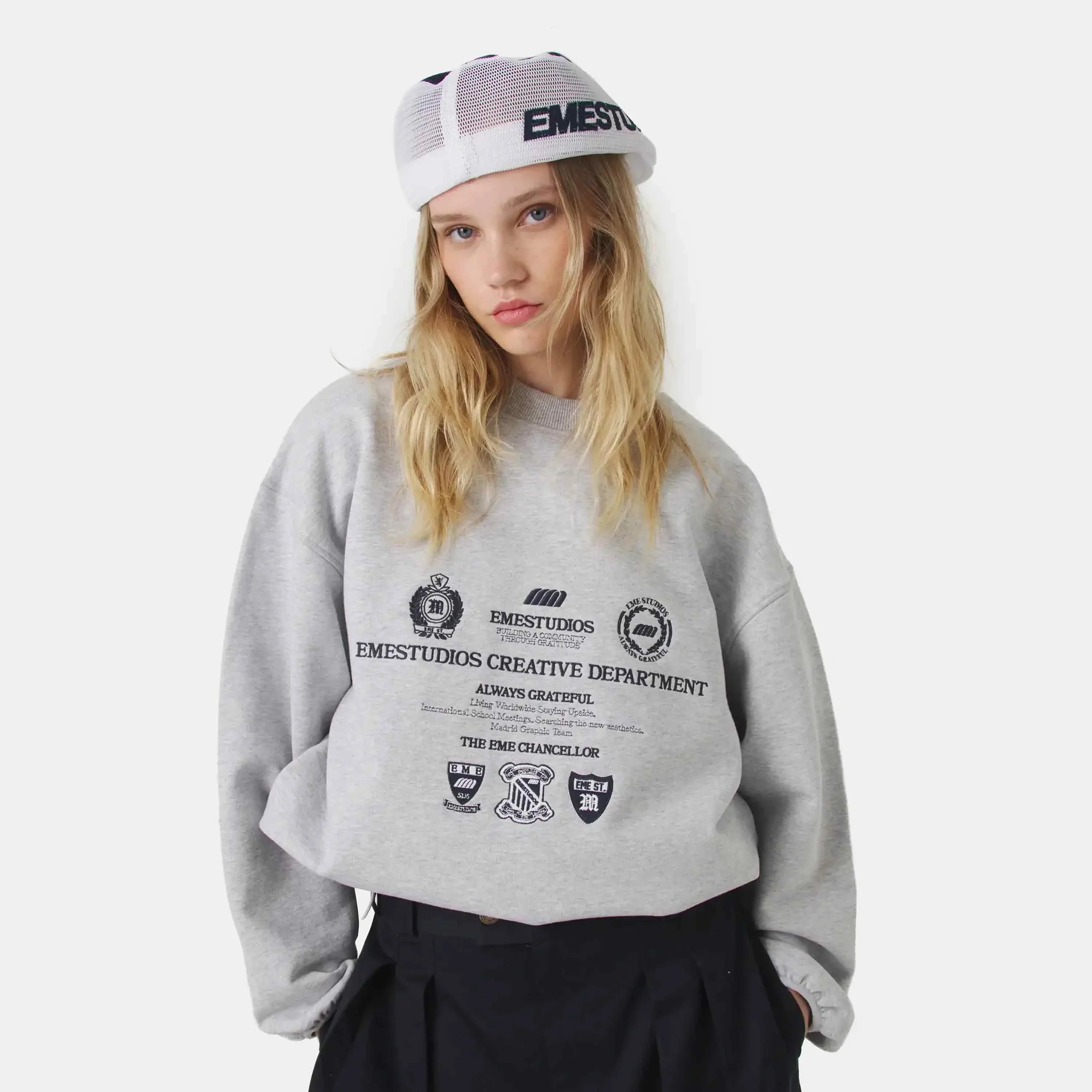 Chancellor Heather Grey Crewneck