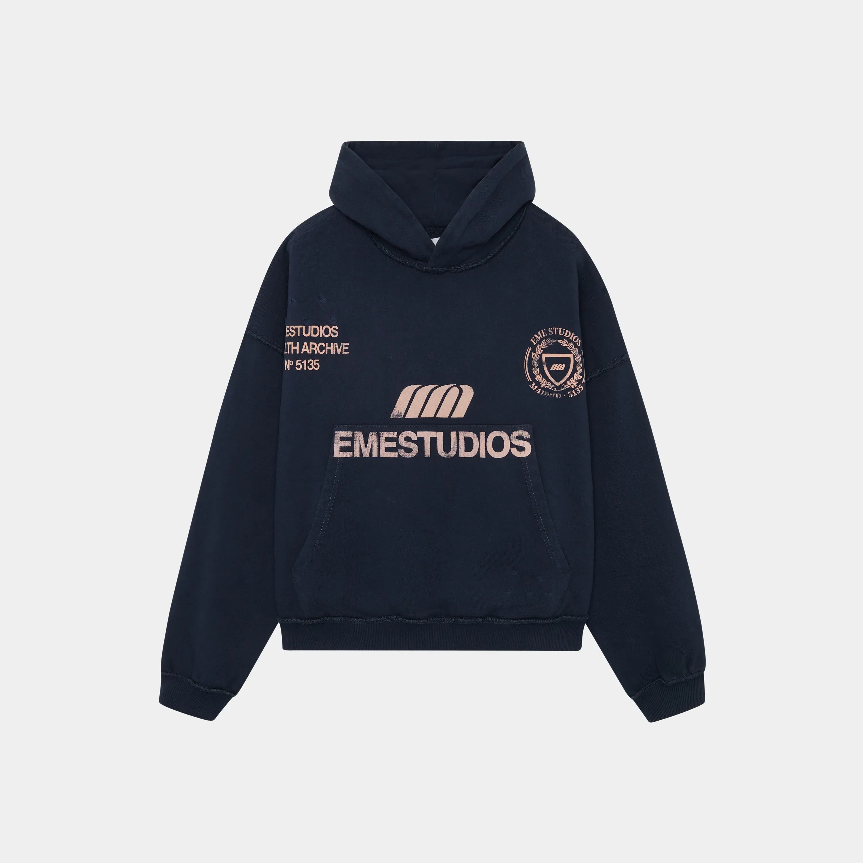 Stealth Navy Oversized Hoodie