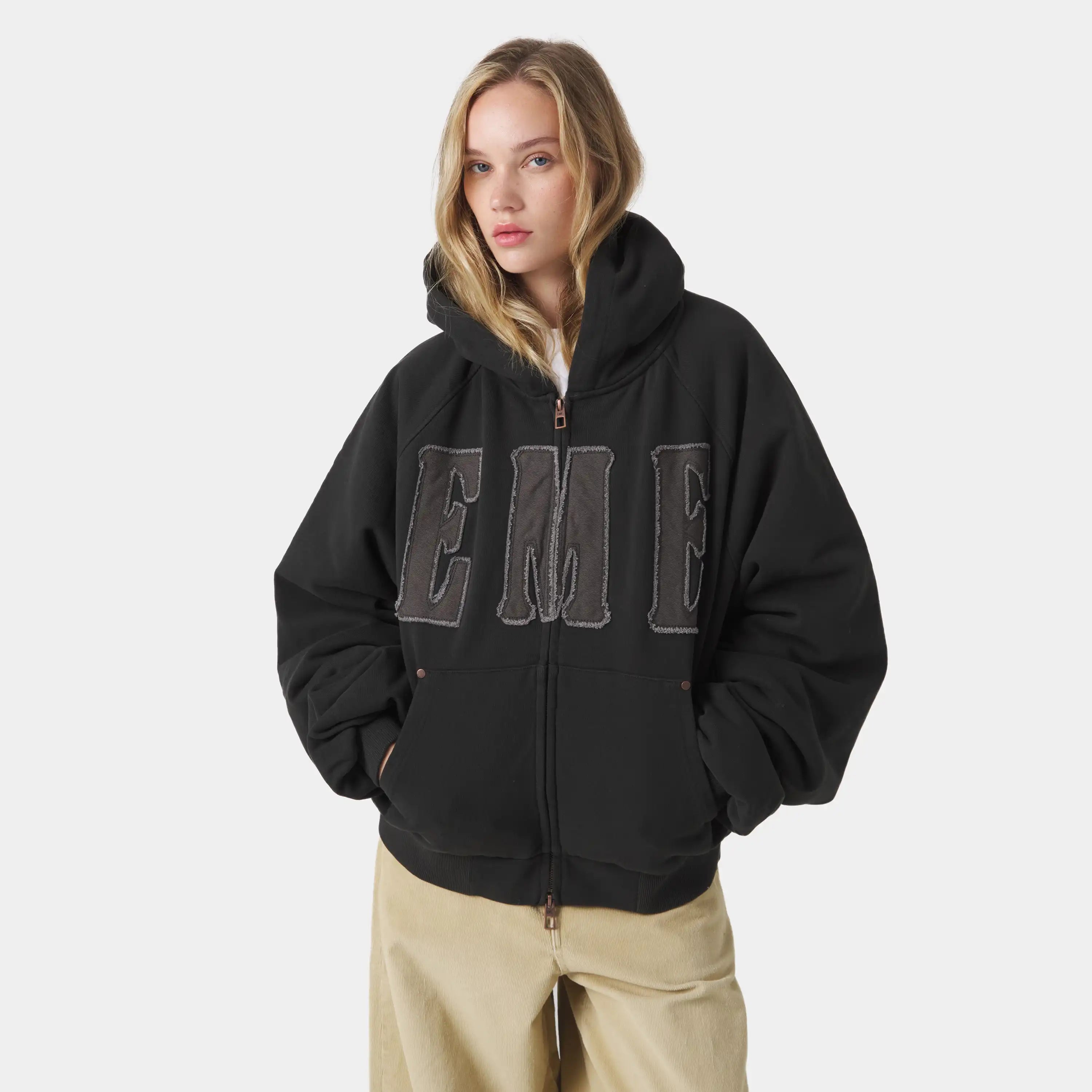 Desire Black Full Zip