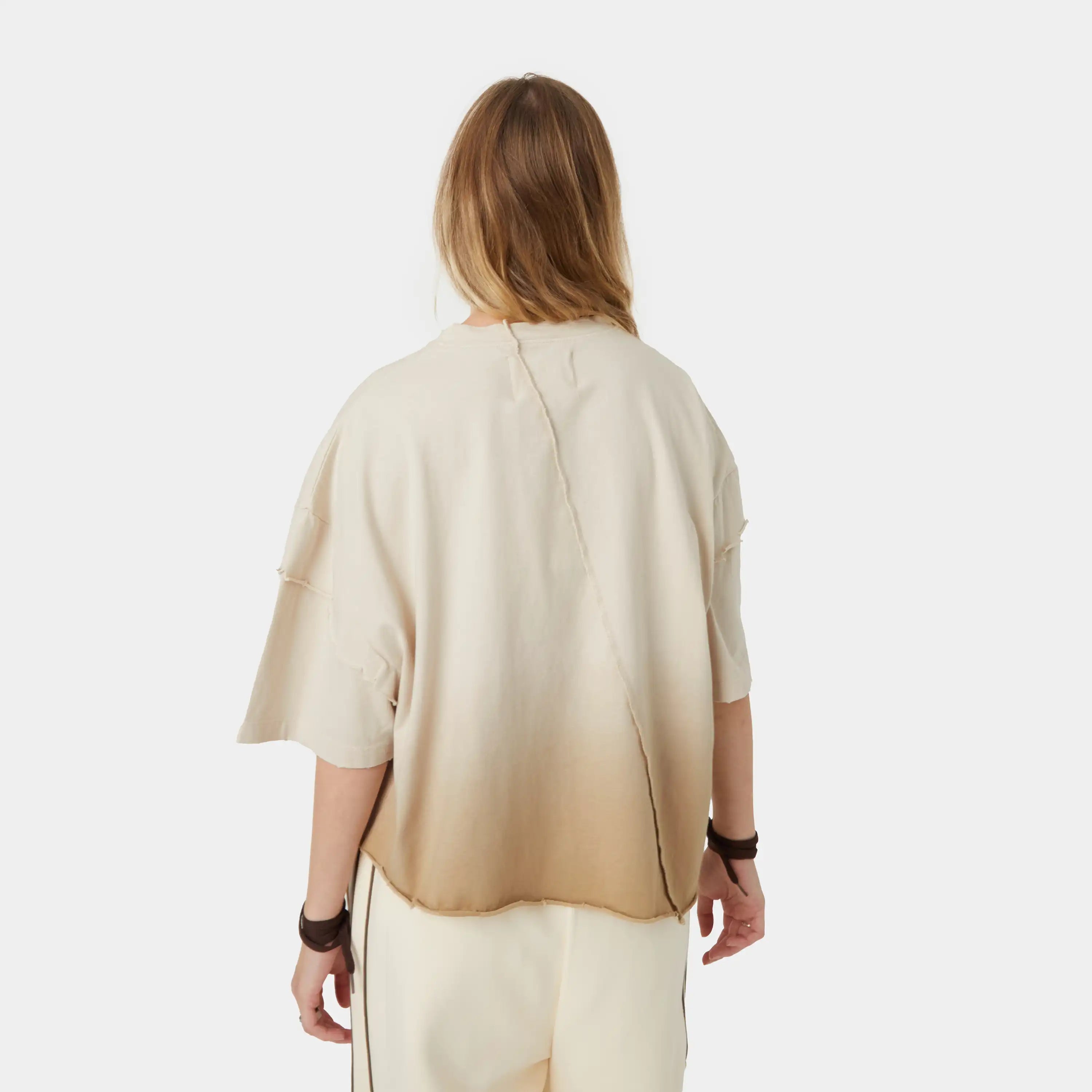 Rustle Off Sand Oversized Tee