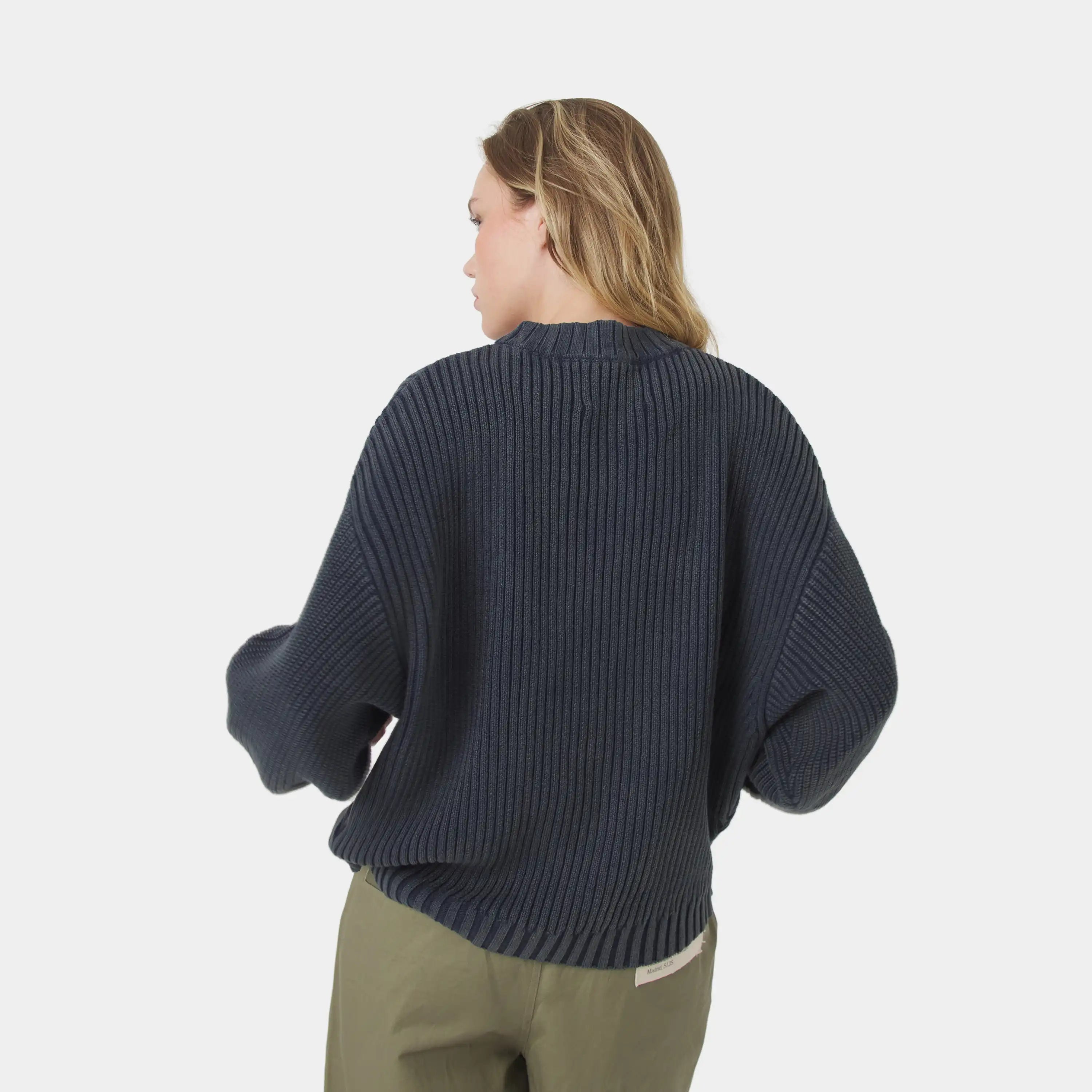 Yoss Navy Knit Sweater