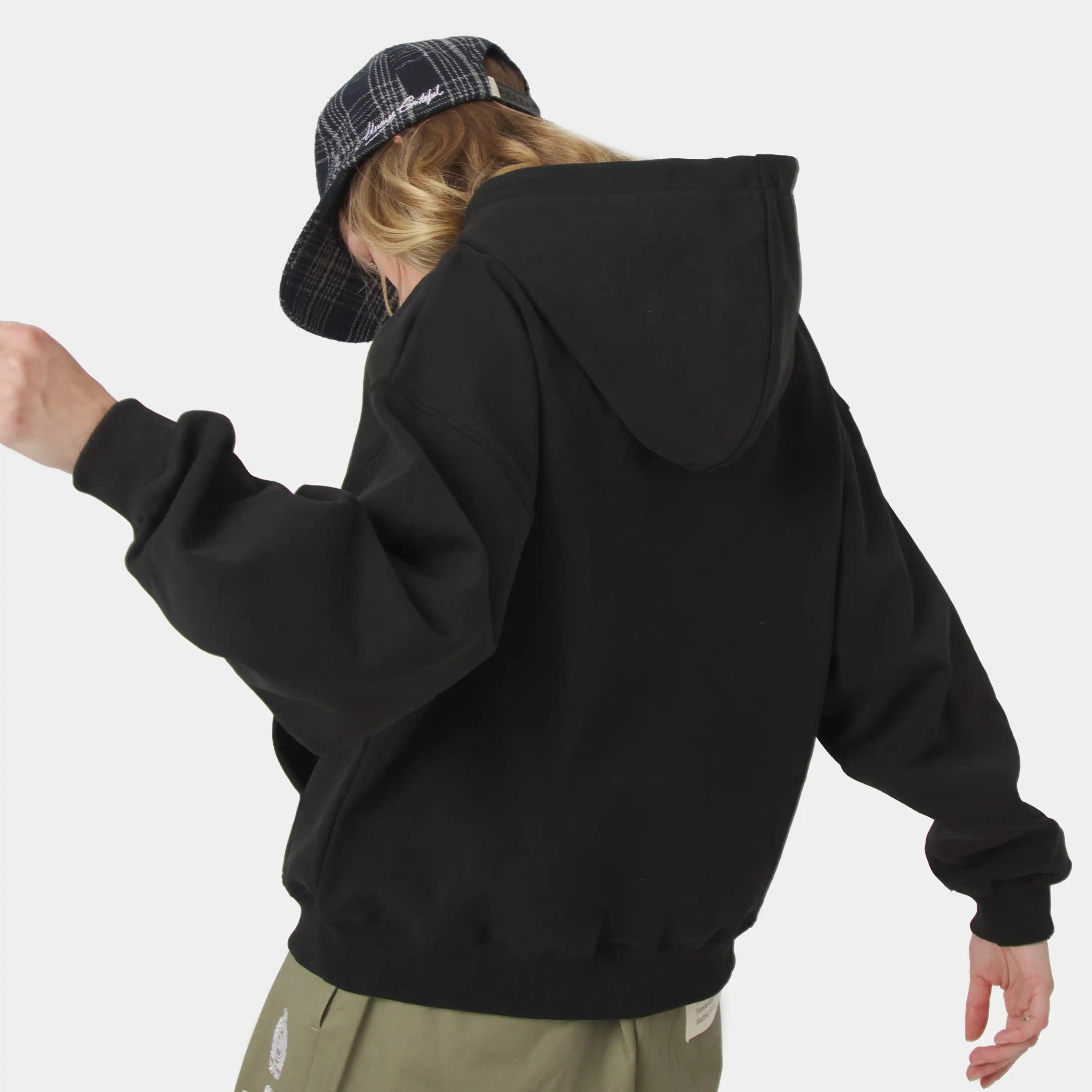 Chancellor Black Oversized Hoodie