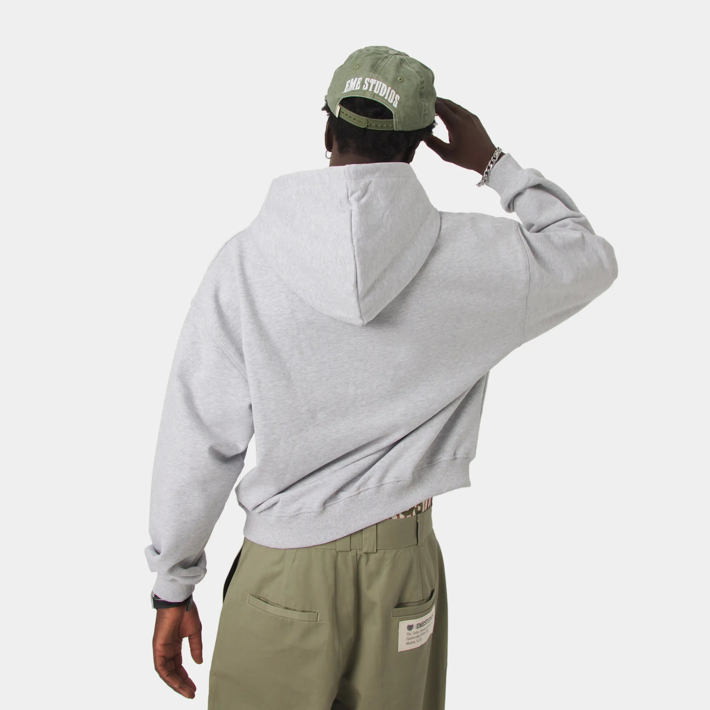 Chancellor Grey Oversized Hoodie