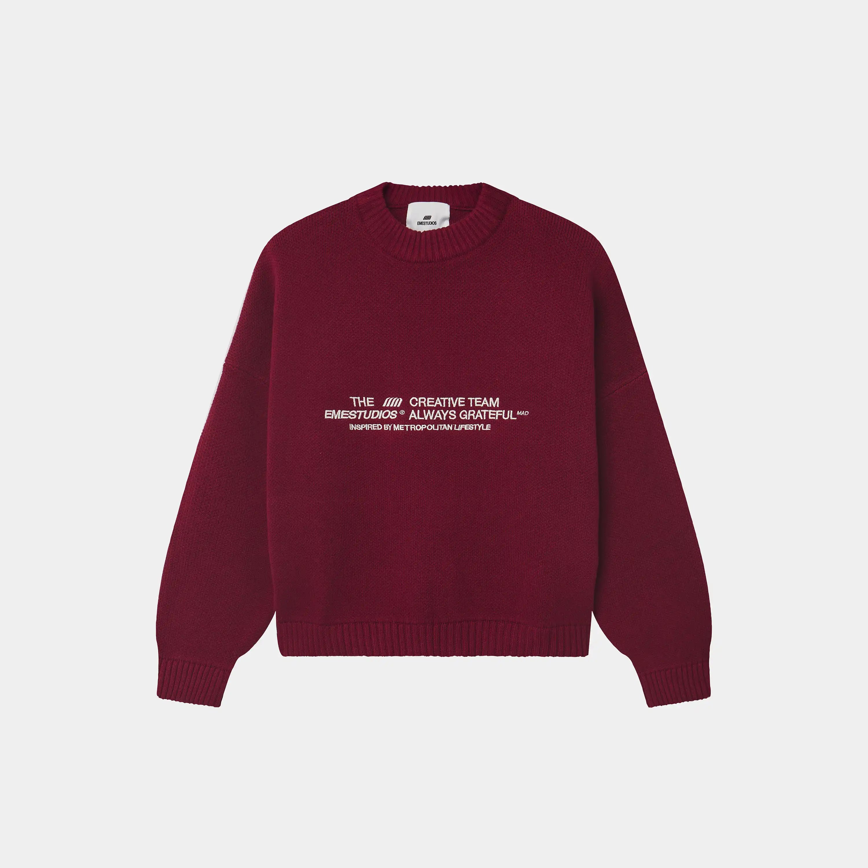 Metro Cabernet Knit Sweater