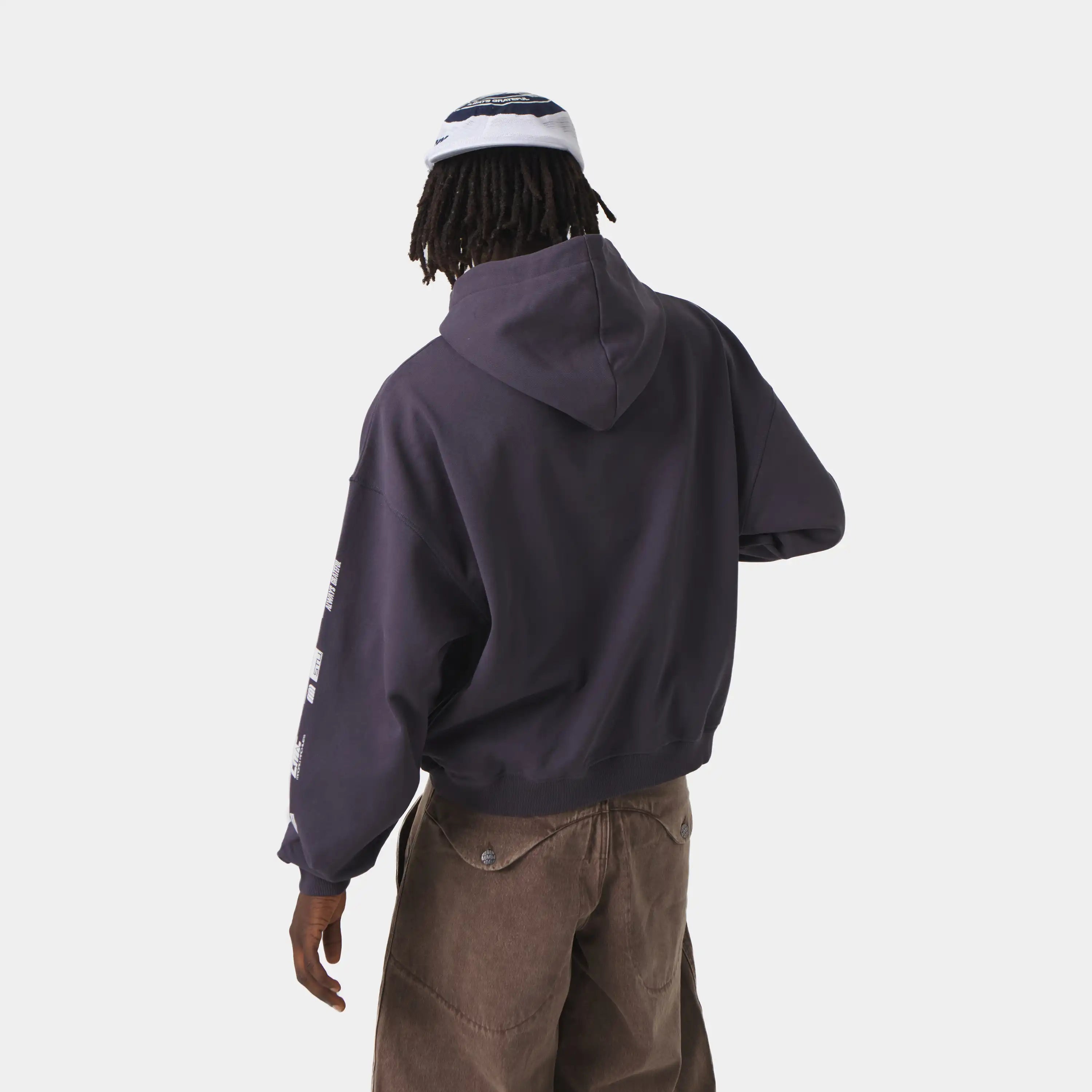 Four Hit Night Sky Oversized Hoodie