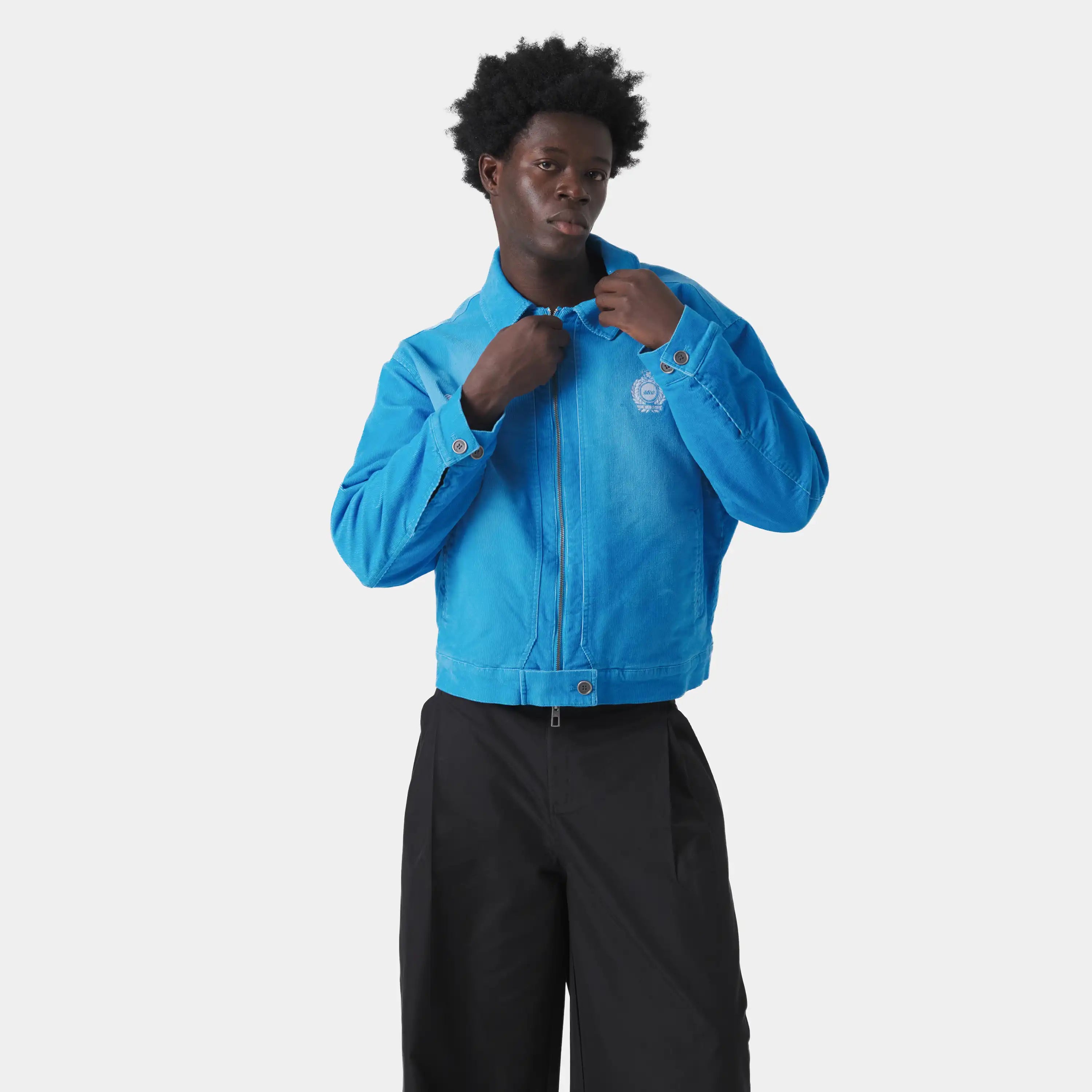 Core Corduroy Cobalt Jacket