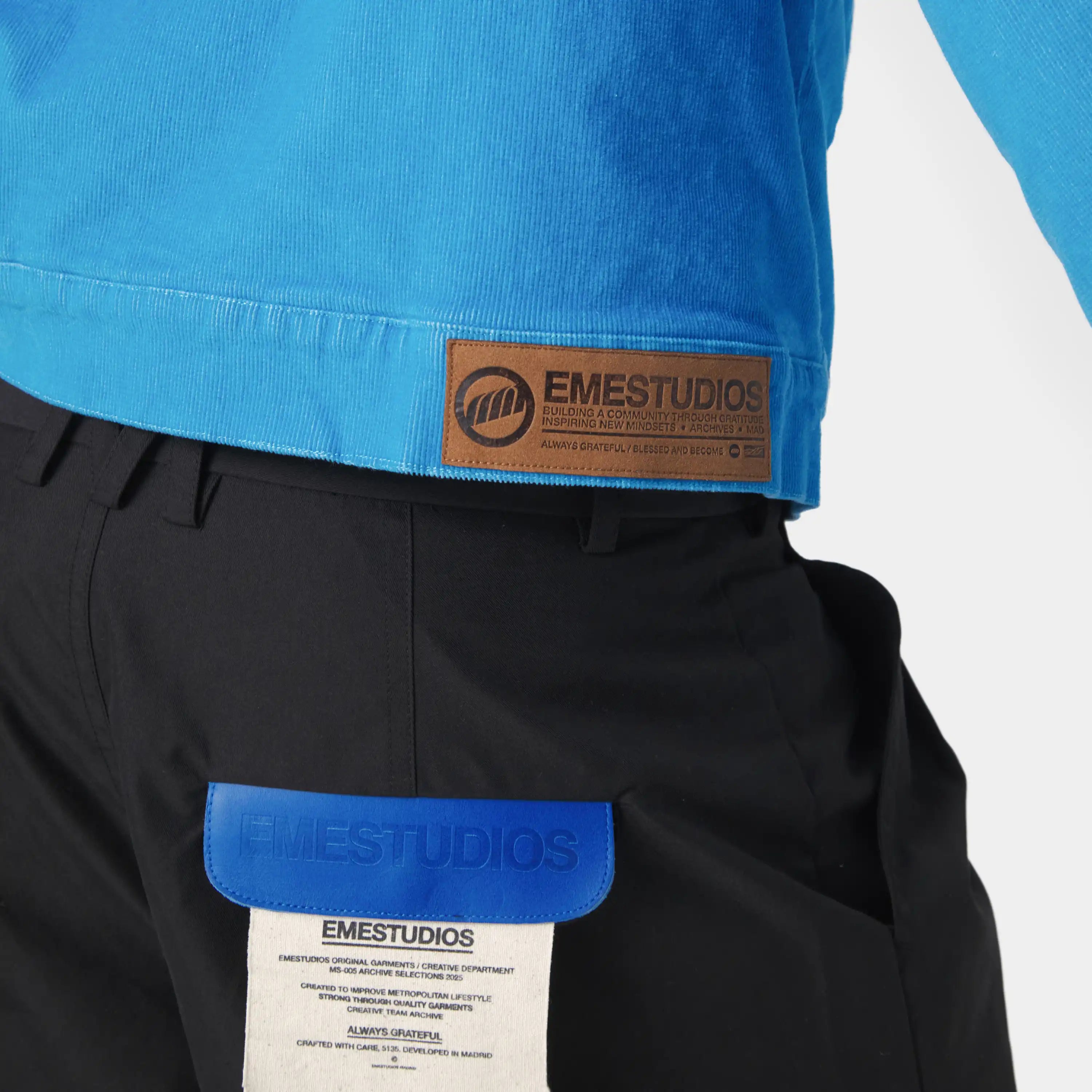 Core Corduroy Cobalt Jacket