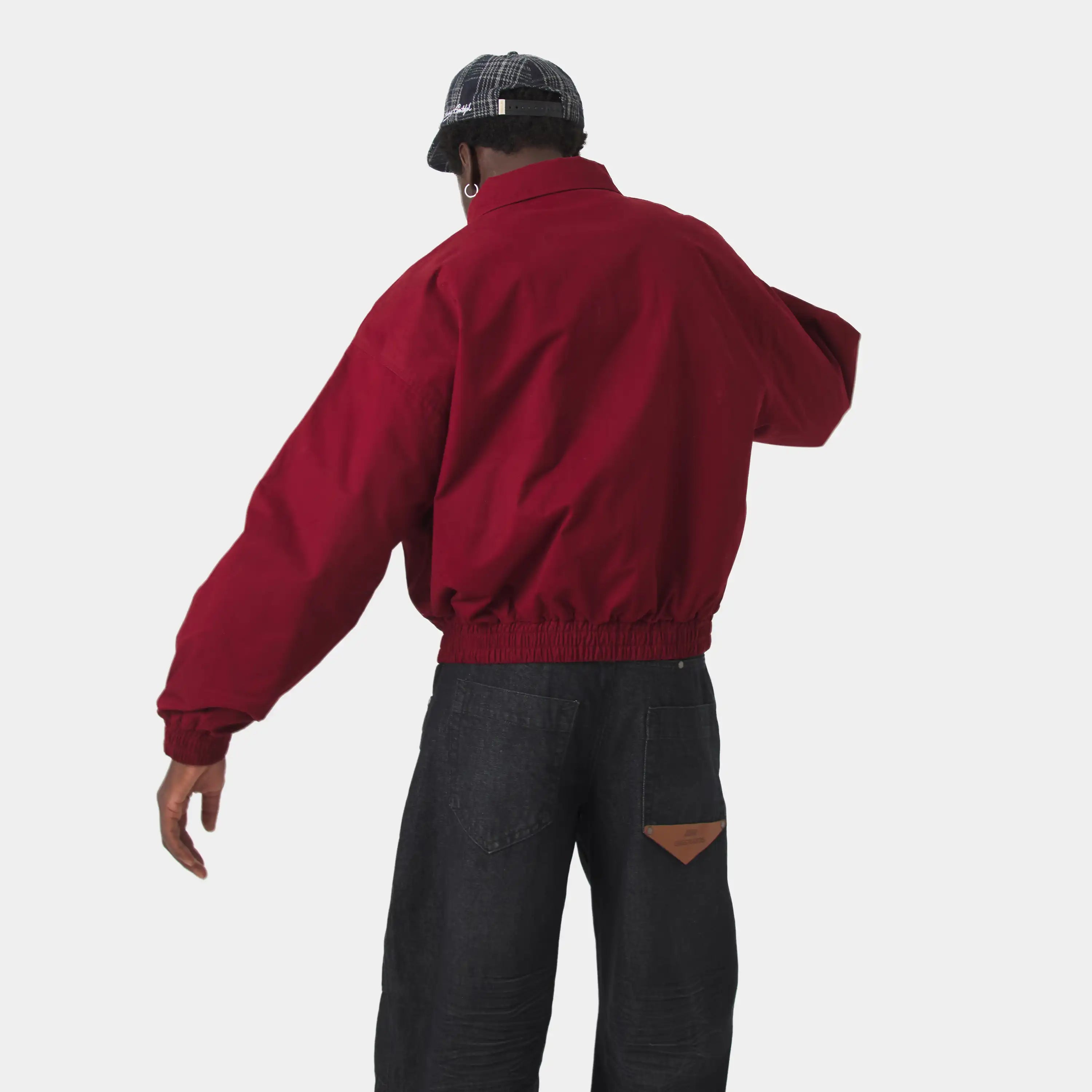 Chulo G Burgundy Reverse Jacket