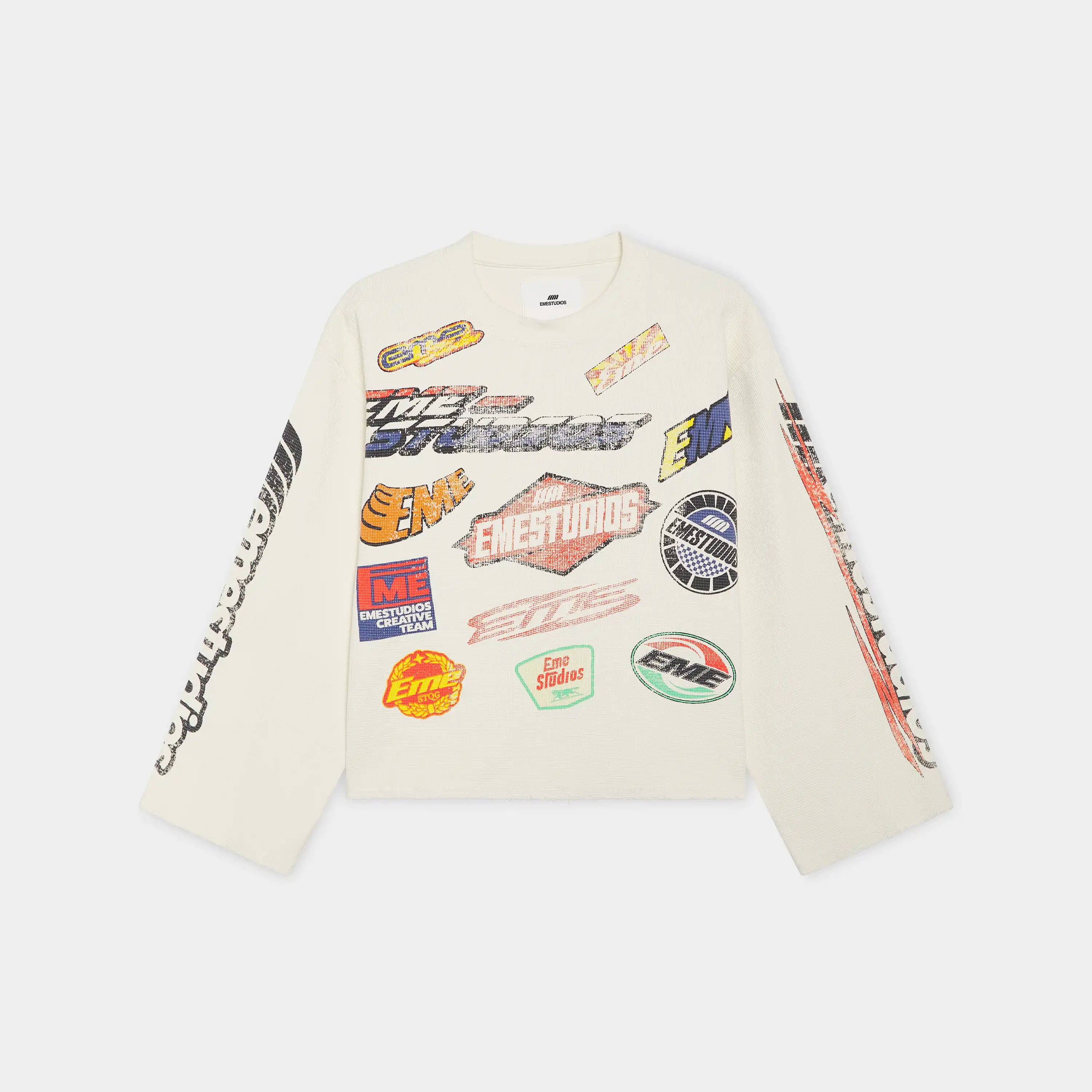 Waffle Off Sand Crewneck