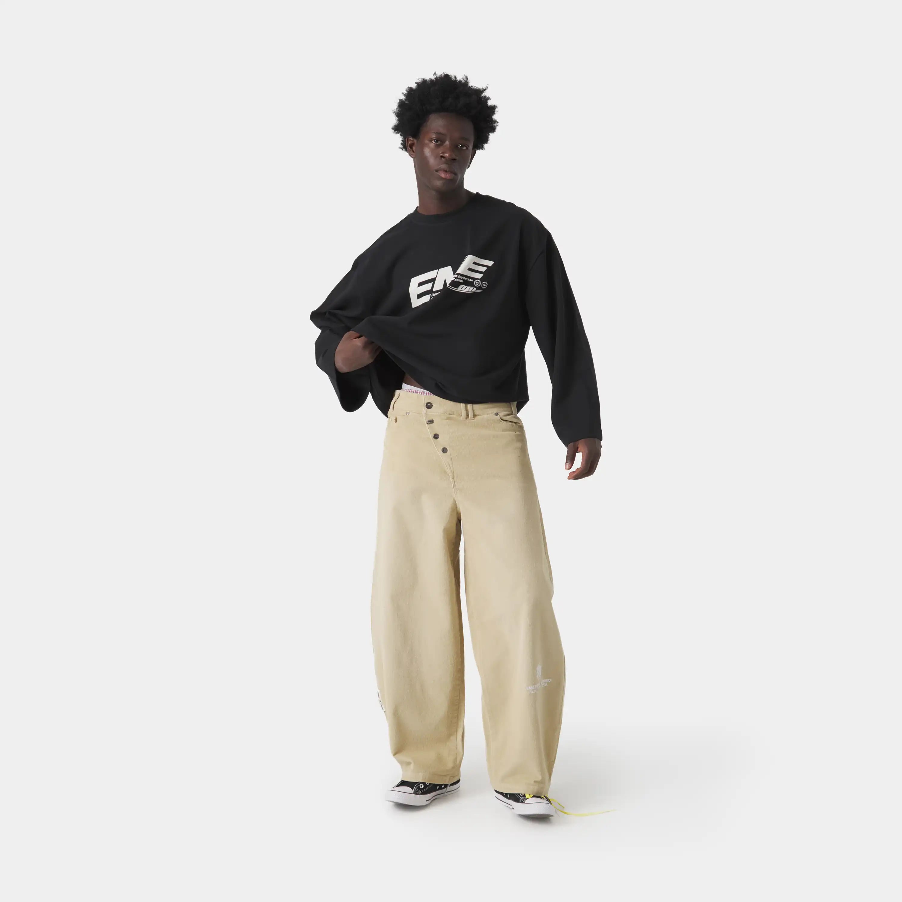 Bound Black Long Sleeve