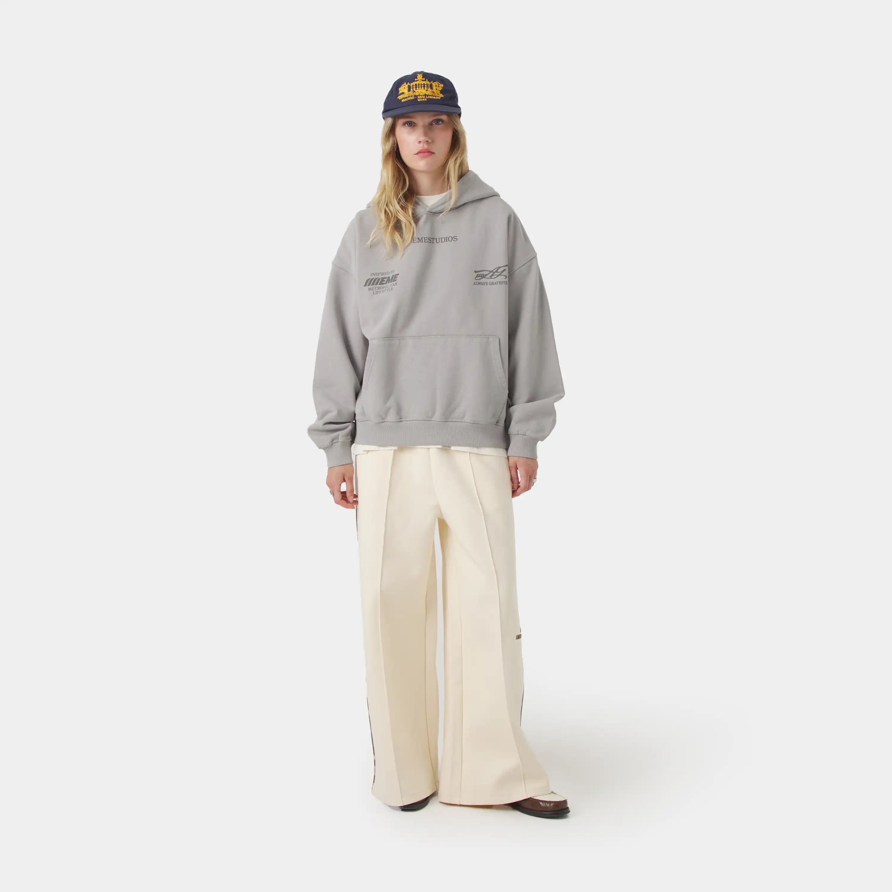 Builder Metal Oversized Hoodie