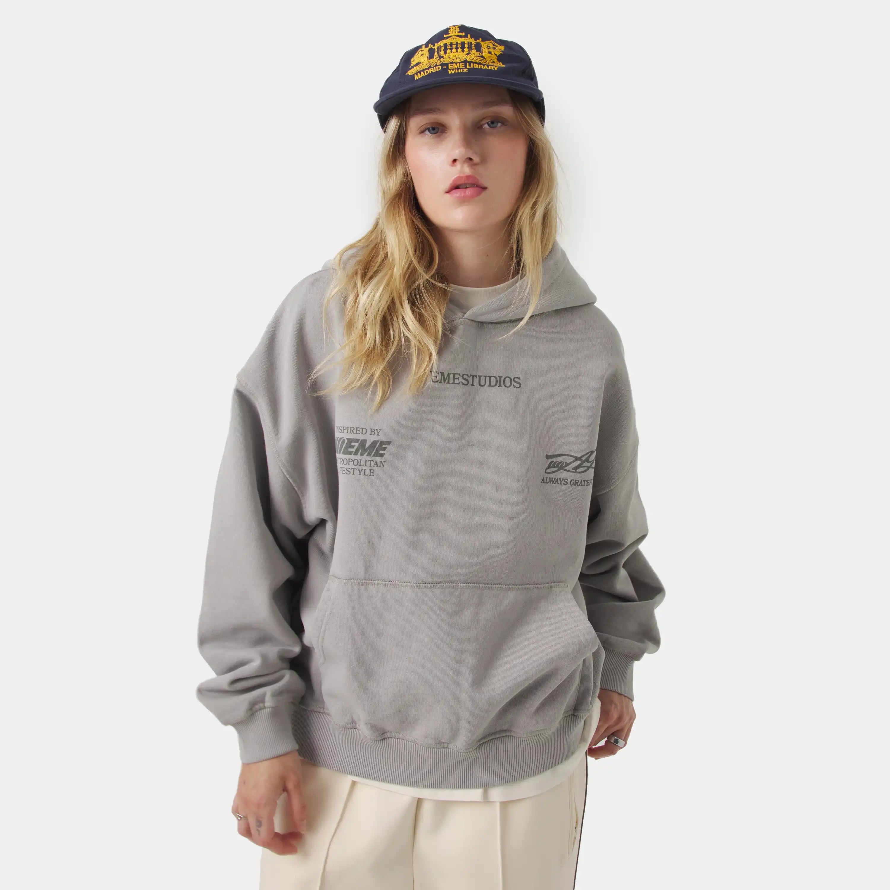 Builder Metal Oversized Hoodie
