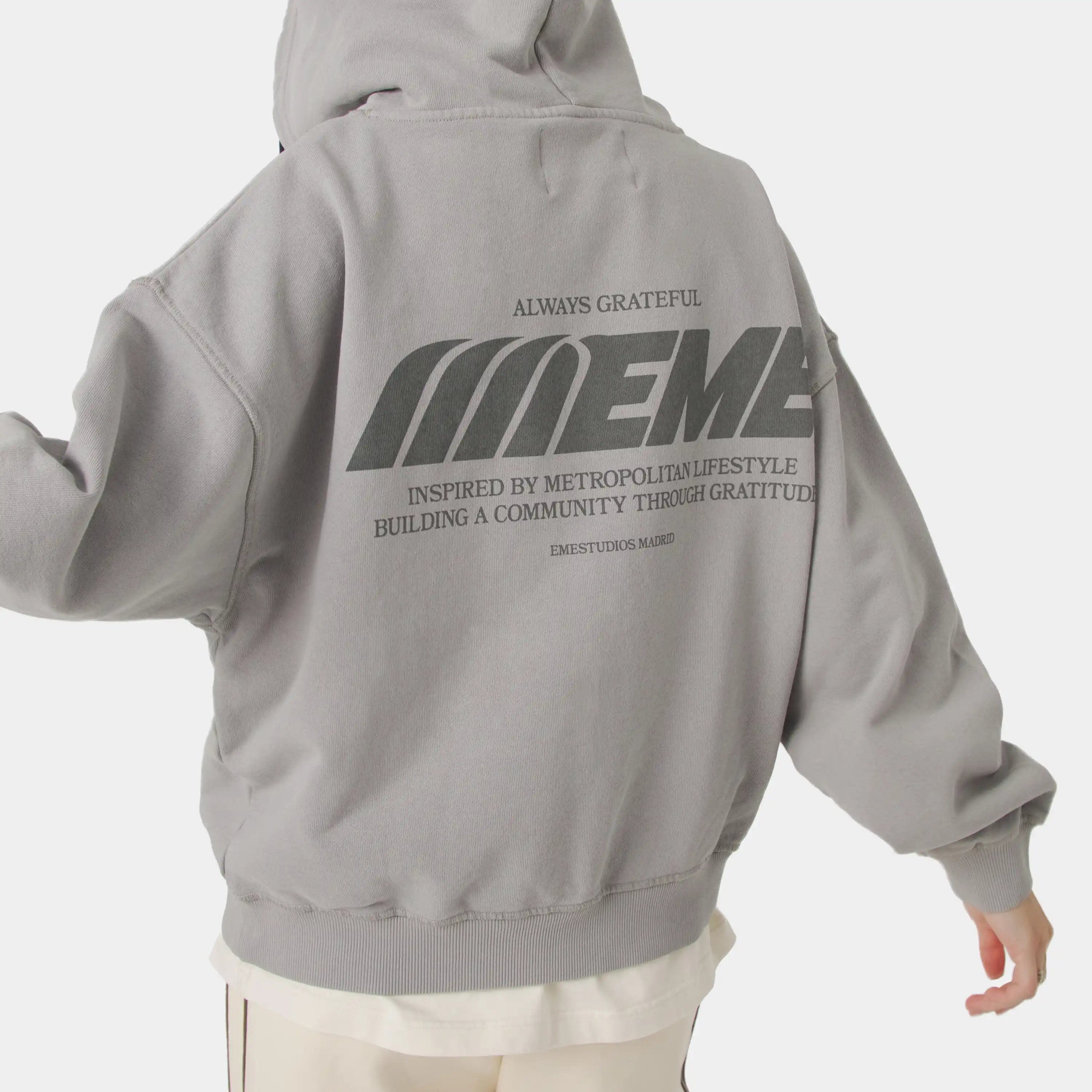 Builder Metal Oversized Hoodie