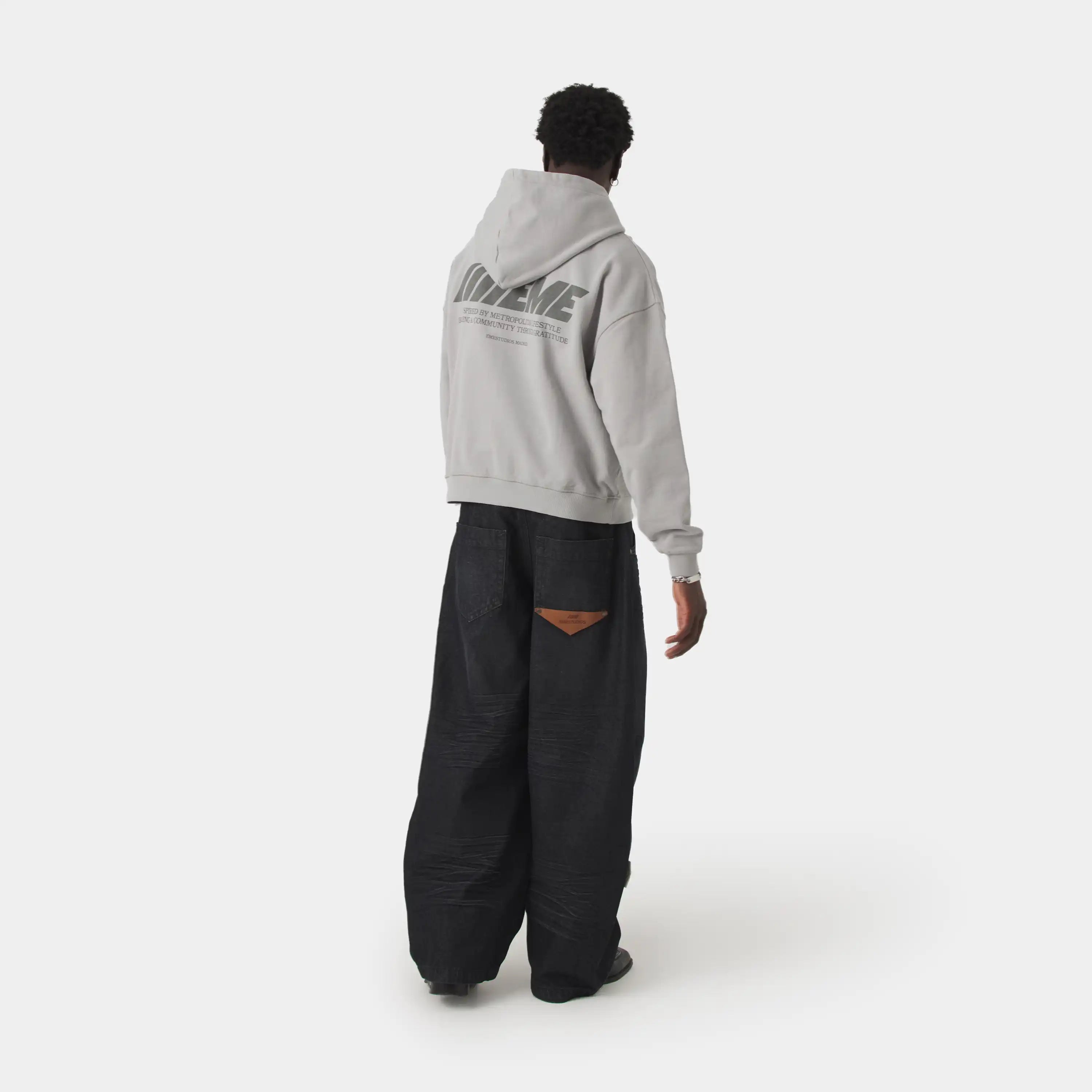 Builder Metal Oversized Hoodie