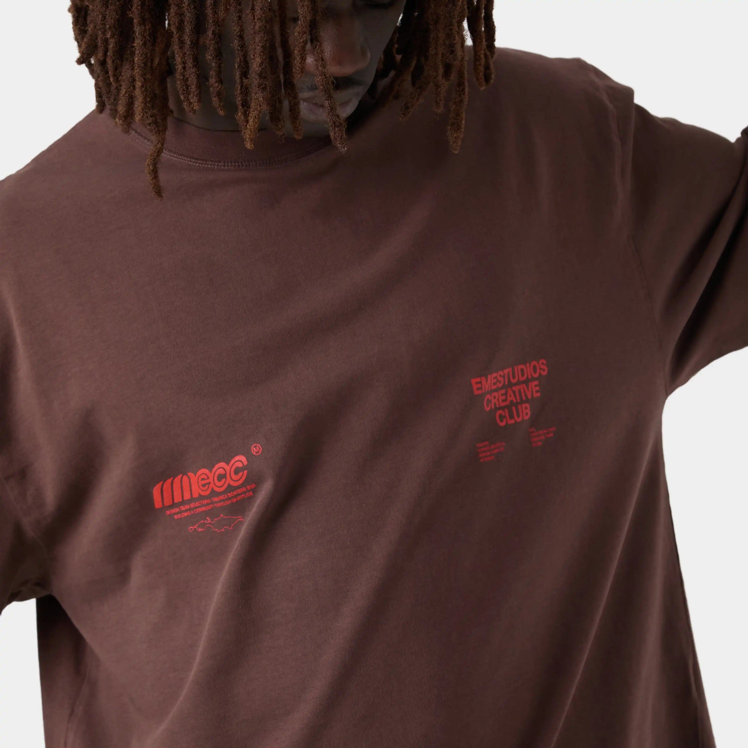 ECC Wine Oversized Tee