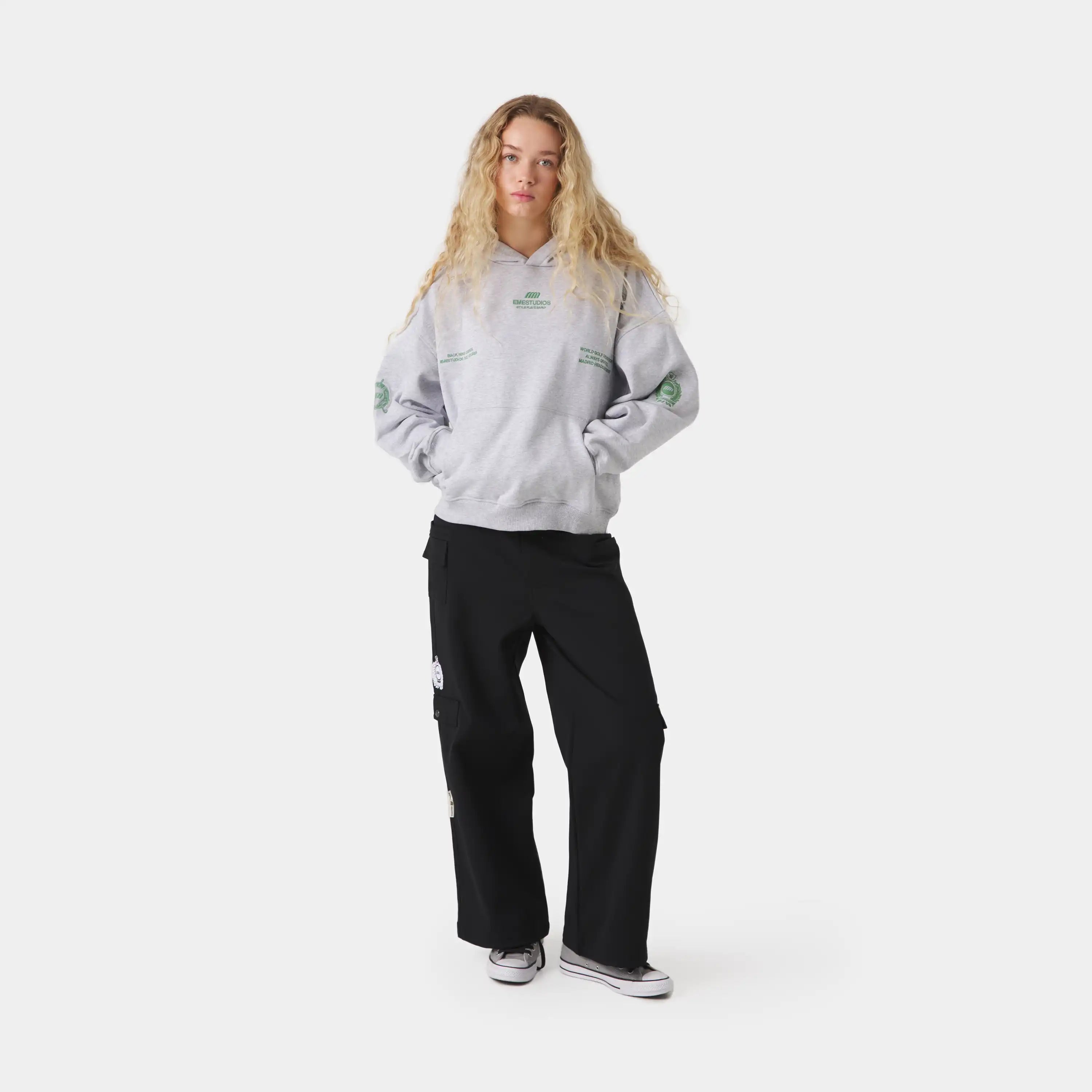 Nelly Heather Oversized Hoodie