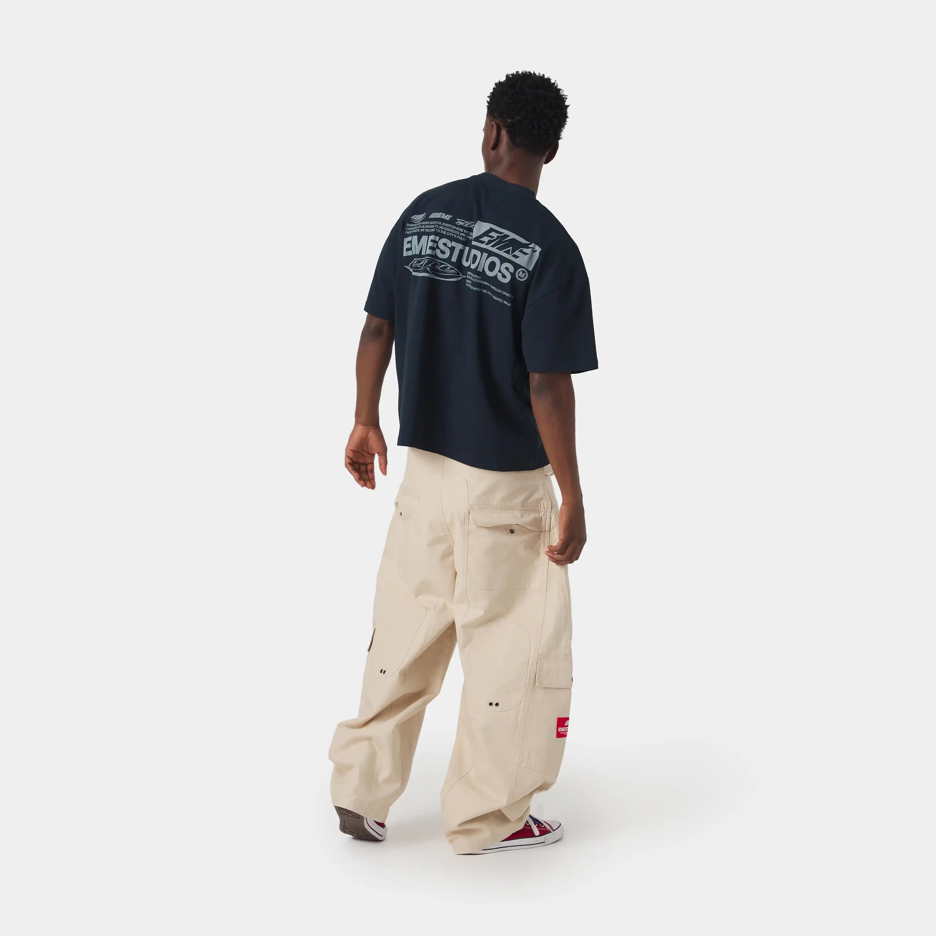 Rodeo Navy Oversized Tee