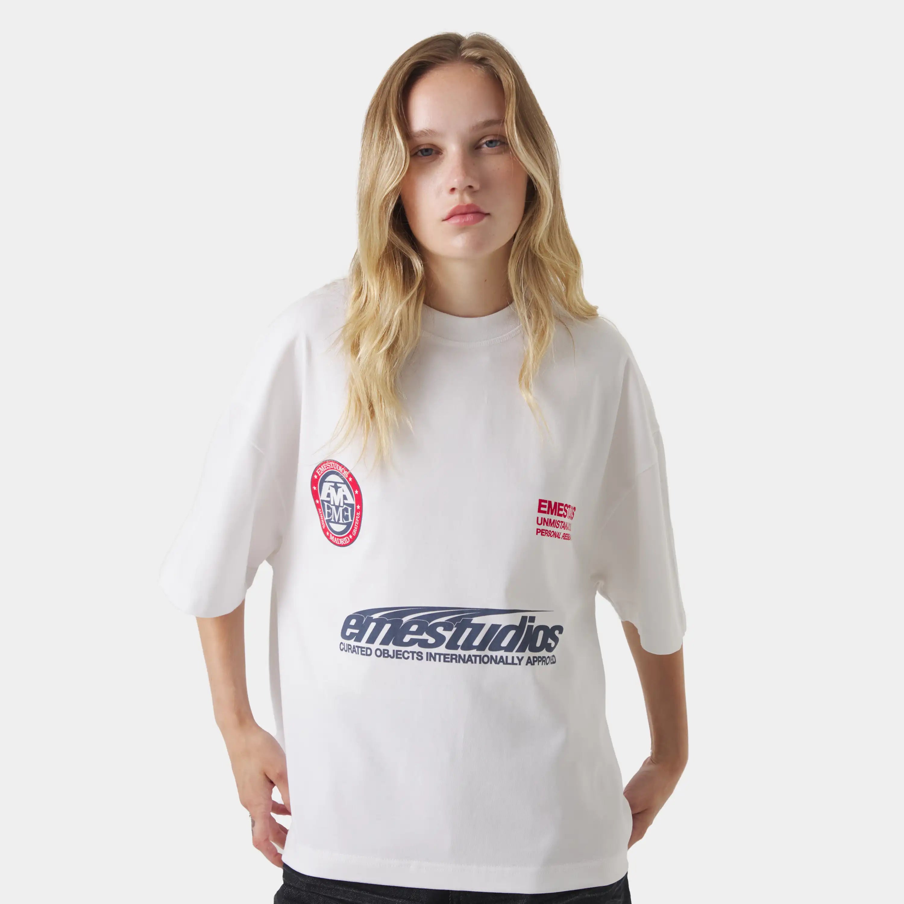 Hot Soul Pearl Oversized Tee