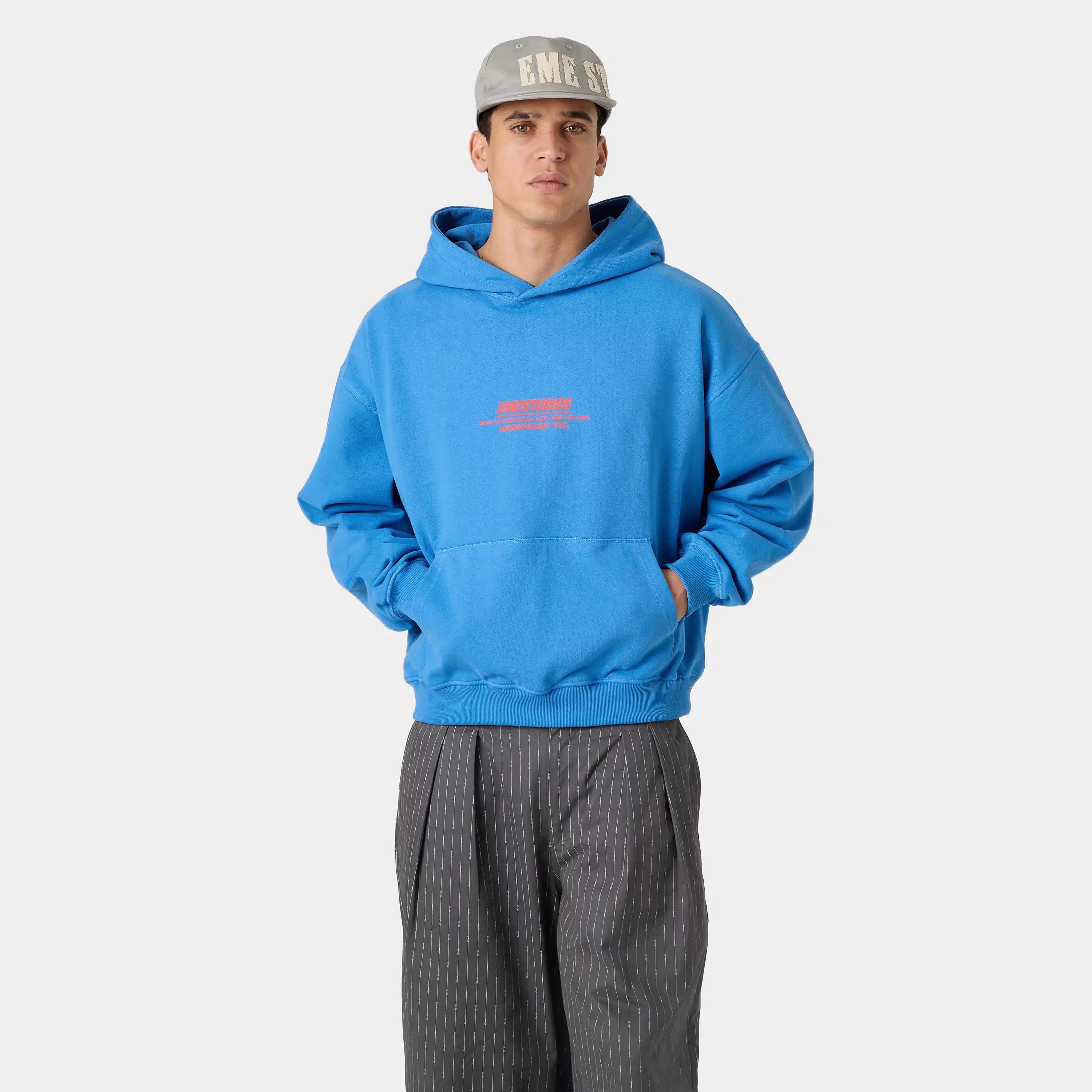 Hot Soul Sapphire Oversized Hoodie