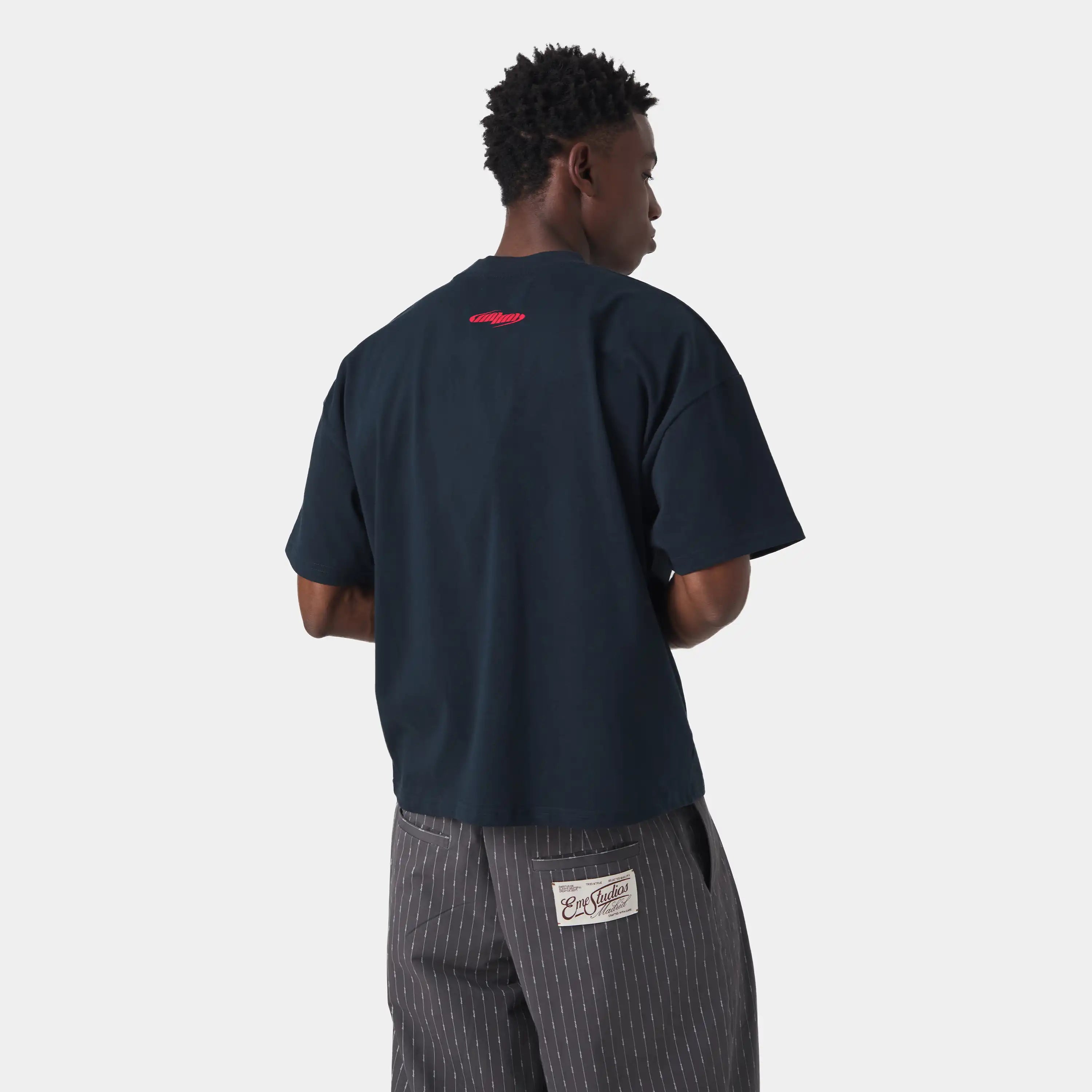 Tracer Navy Oversized Tee