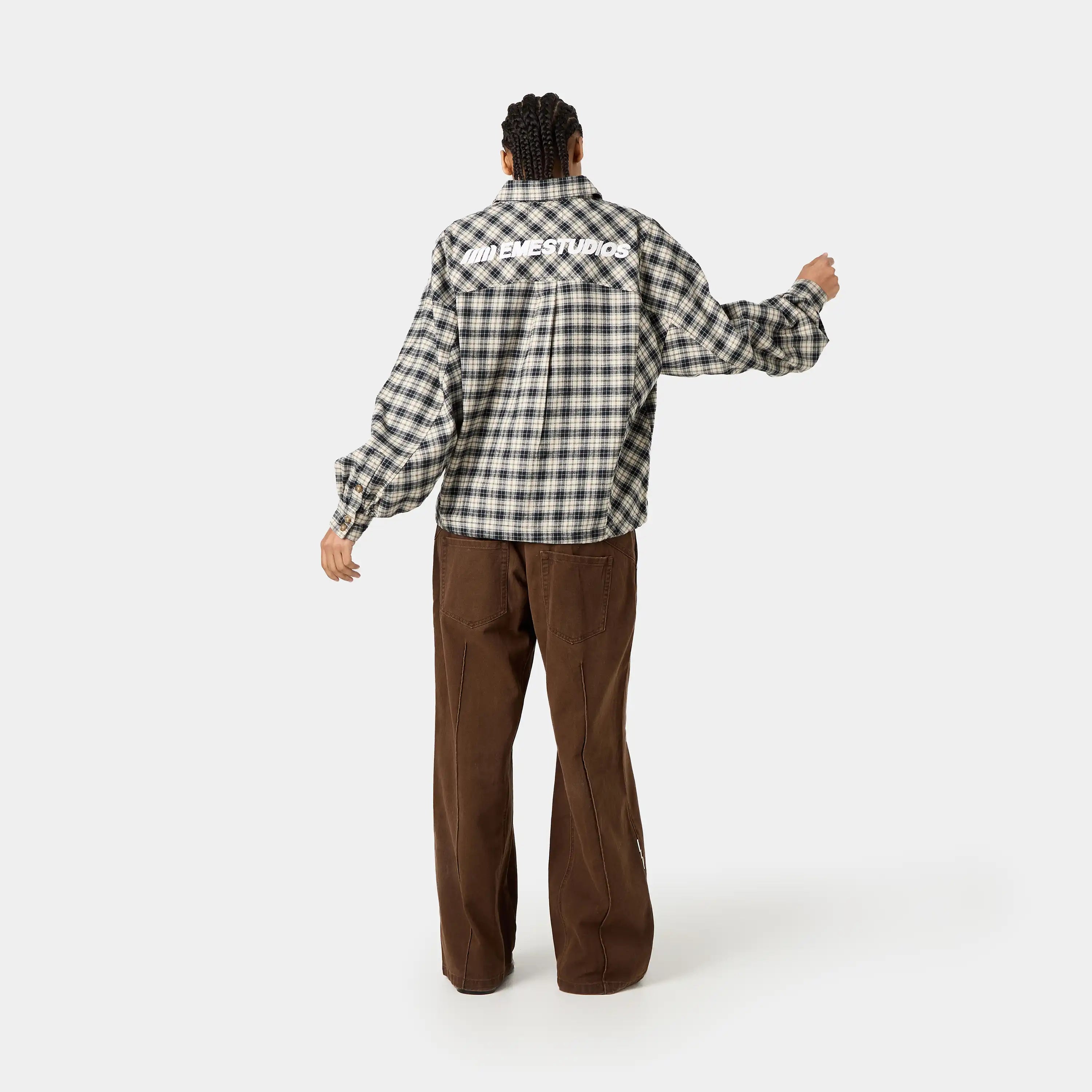 Fitz Popover Chocolate Shirt