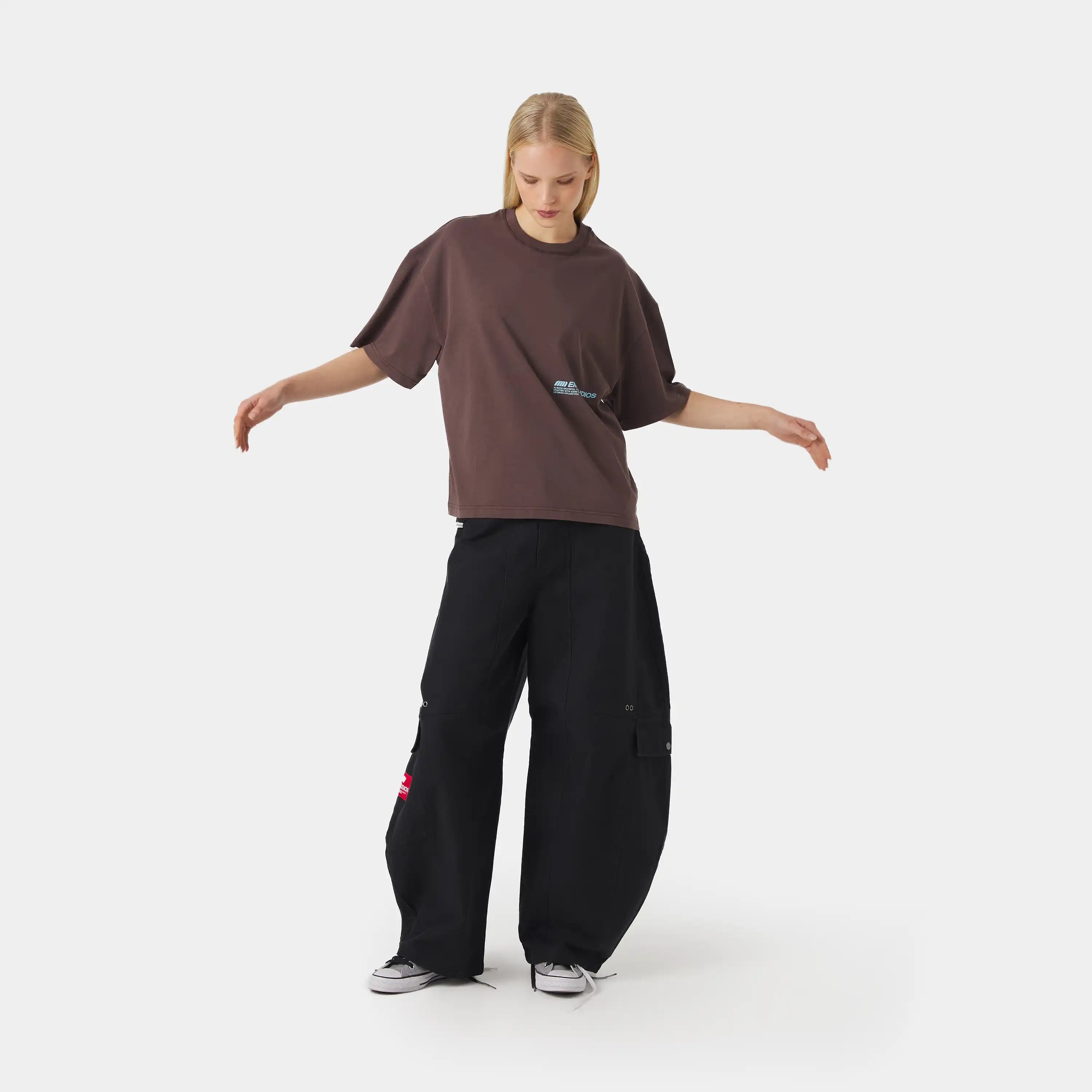 Roots Choco Oversized Tee