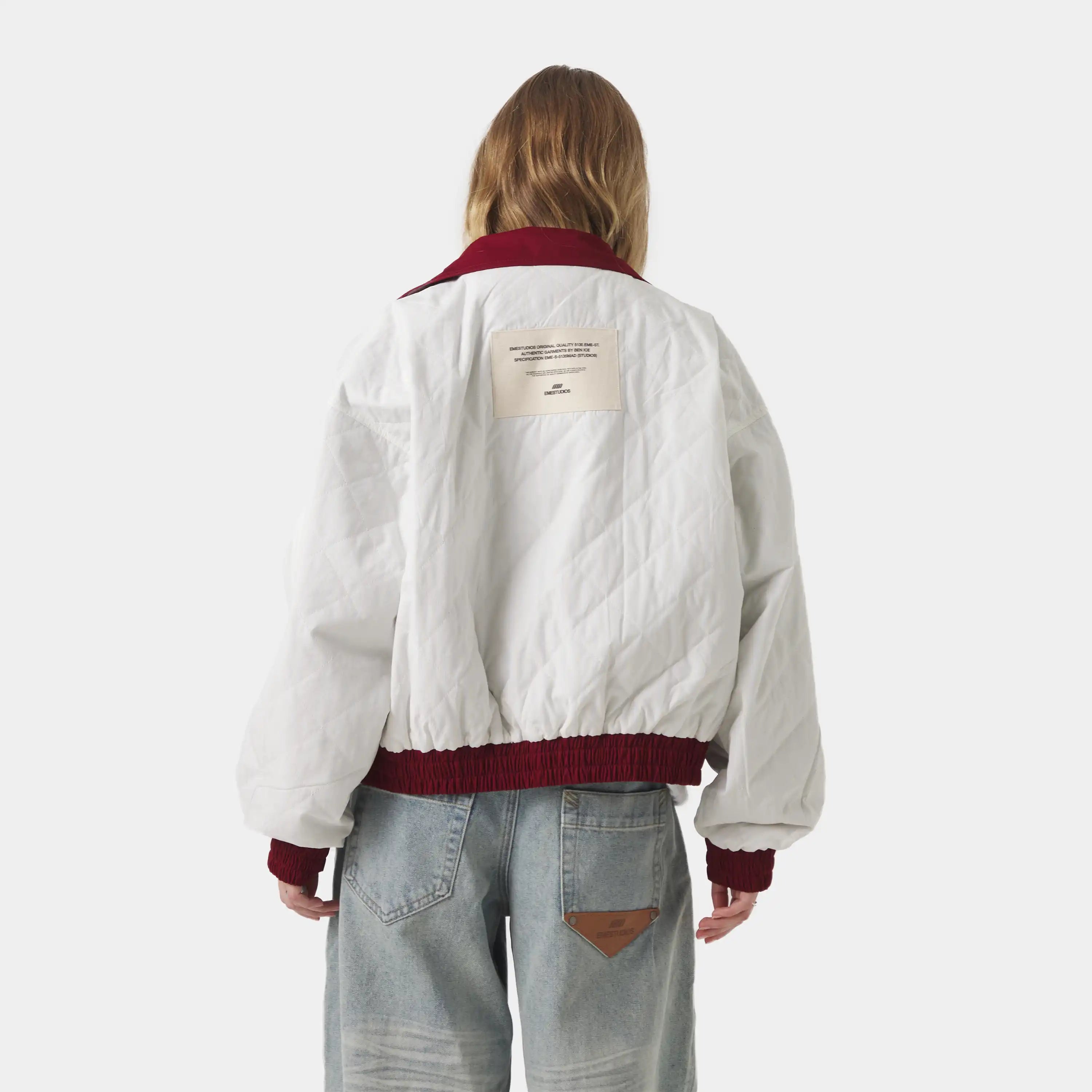 Chulo G Burgundy Reverse Jacket