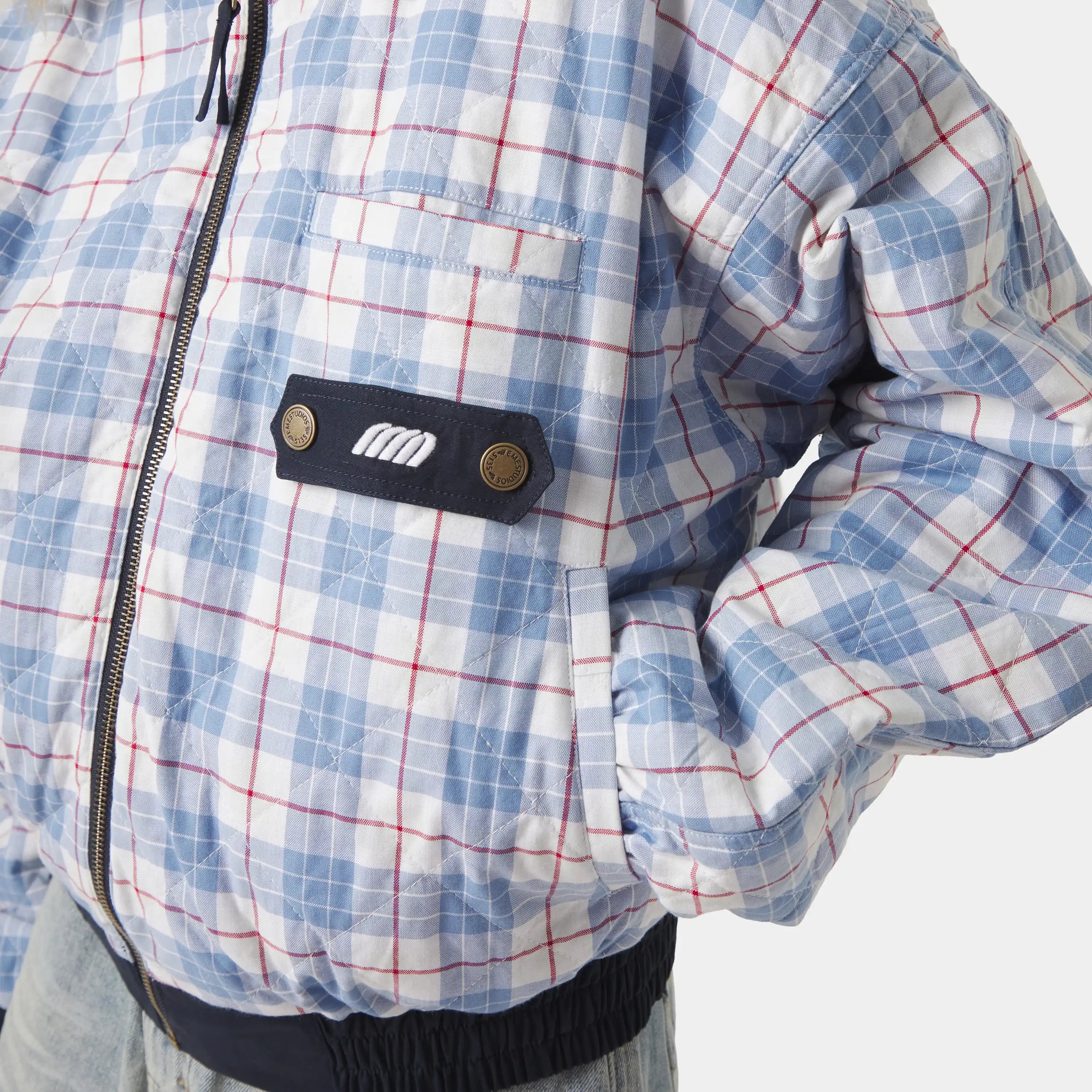 Chulo G Navy Reverse Jacket