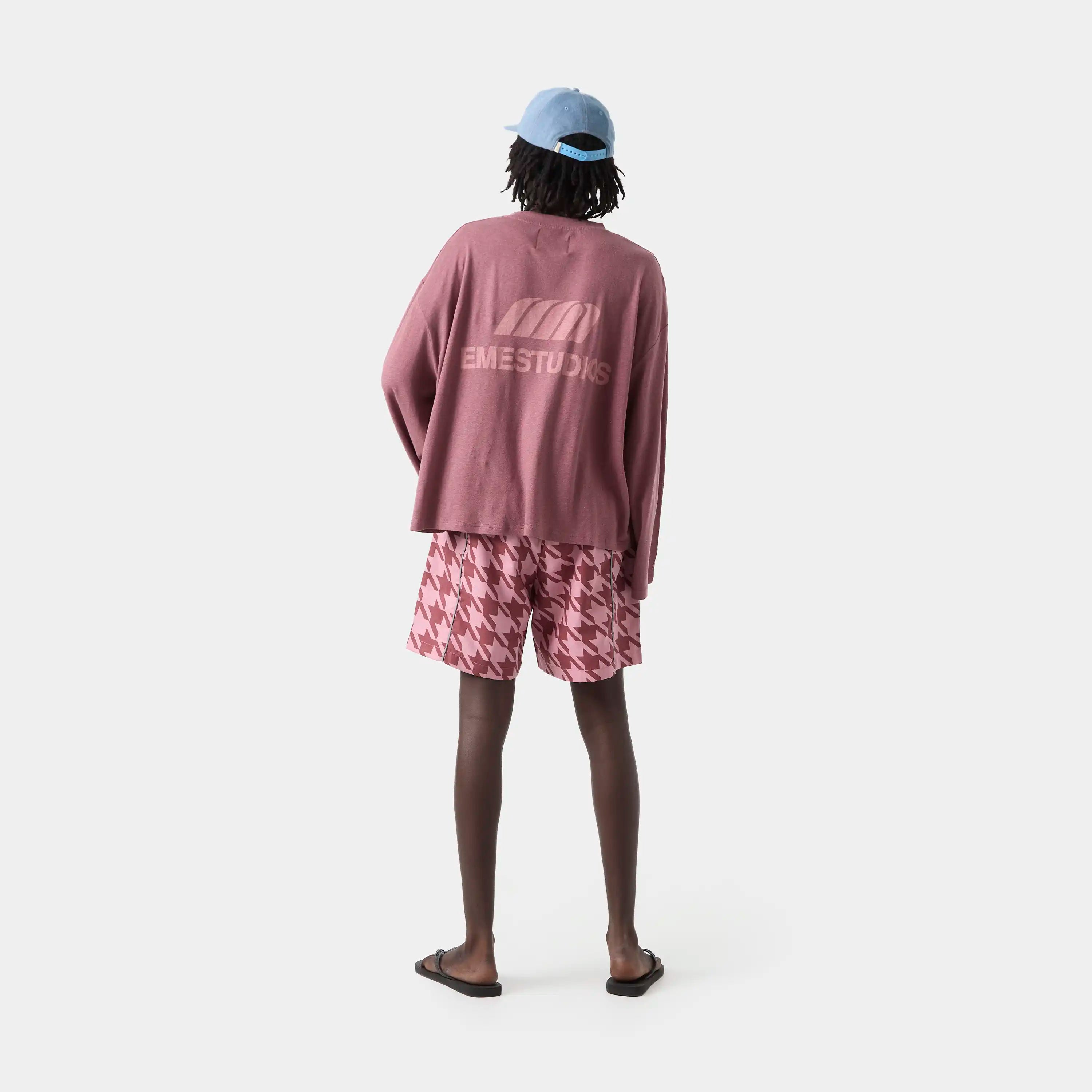 Cotten Burgundy Long Sleeve