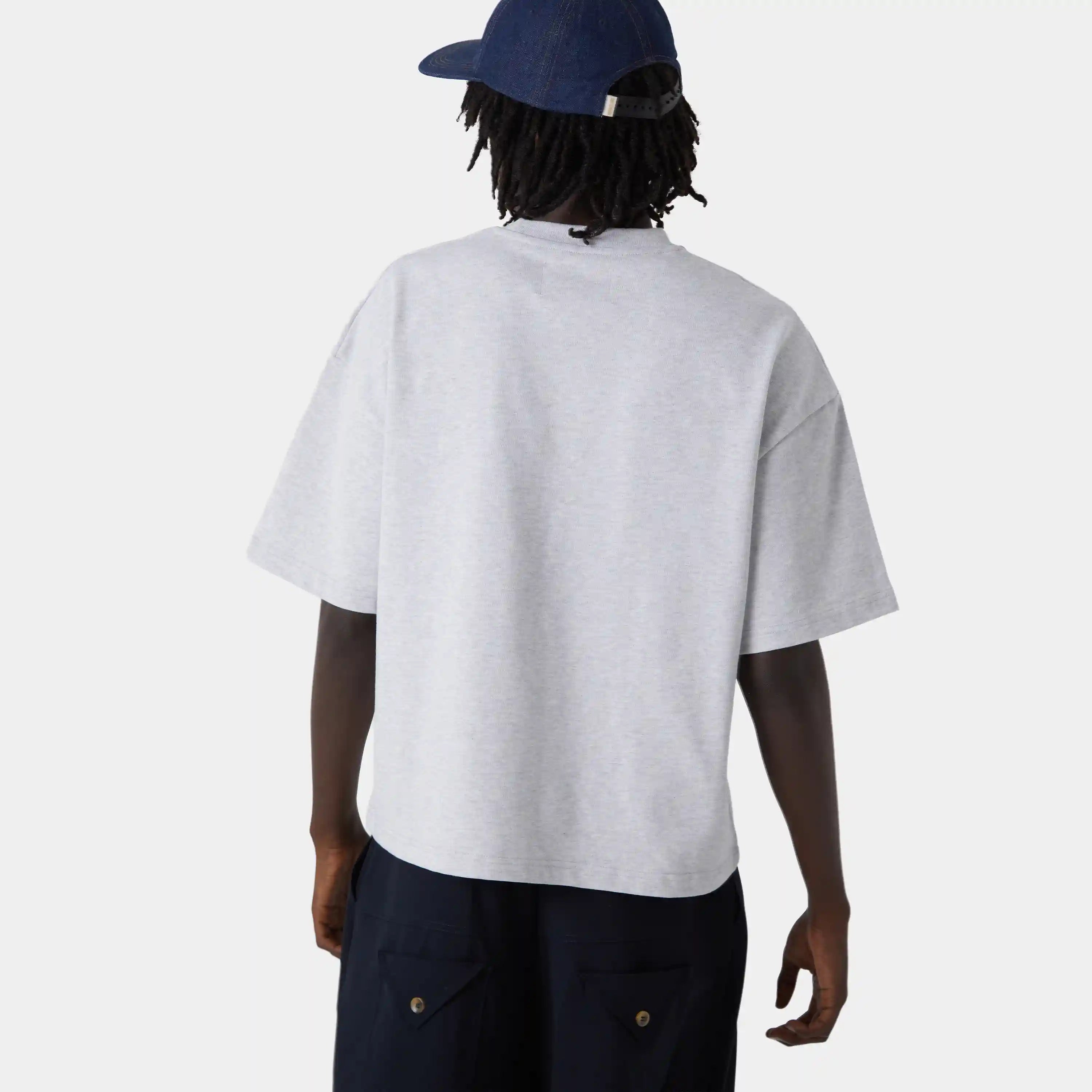 7am Heather Grey Oversized Tee