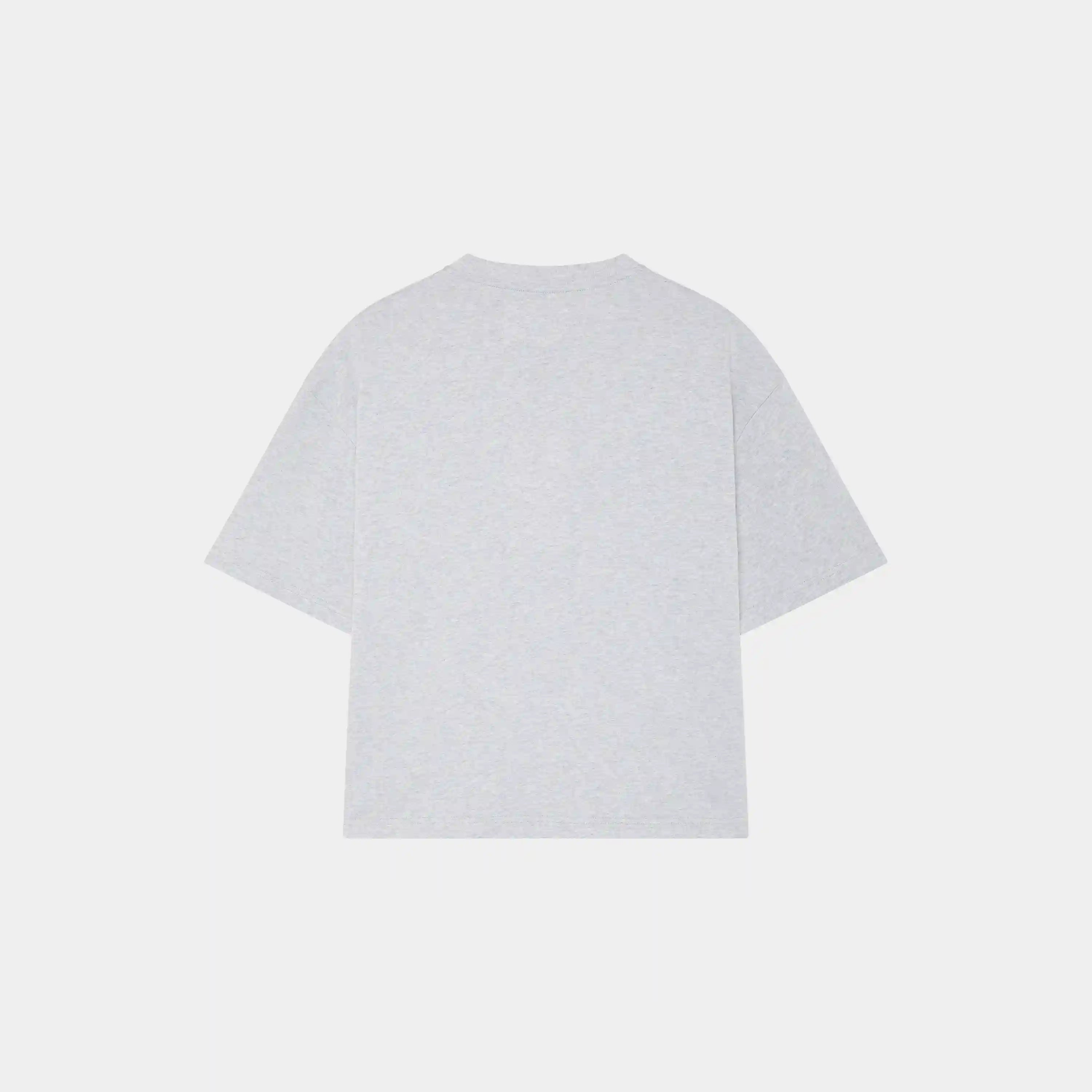 7am Heather Grey Oversized Tee