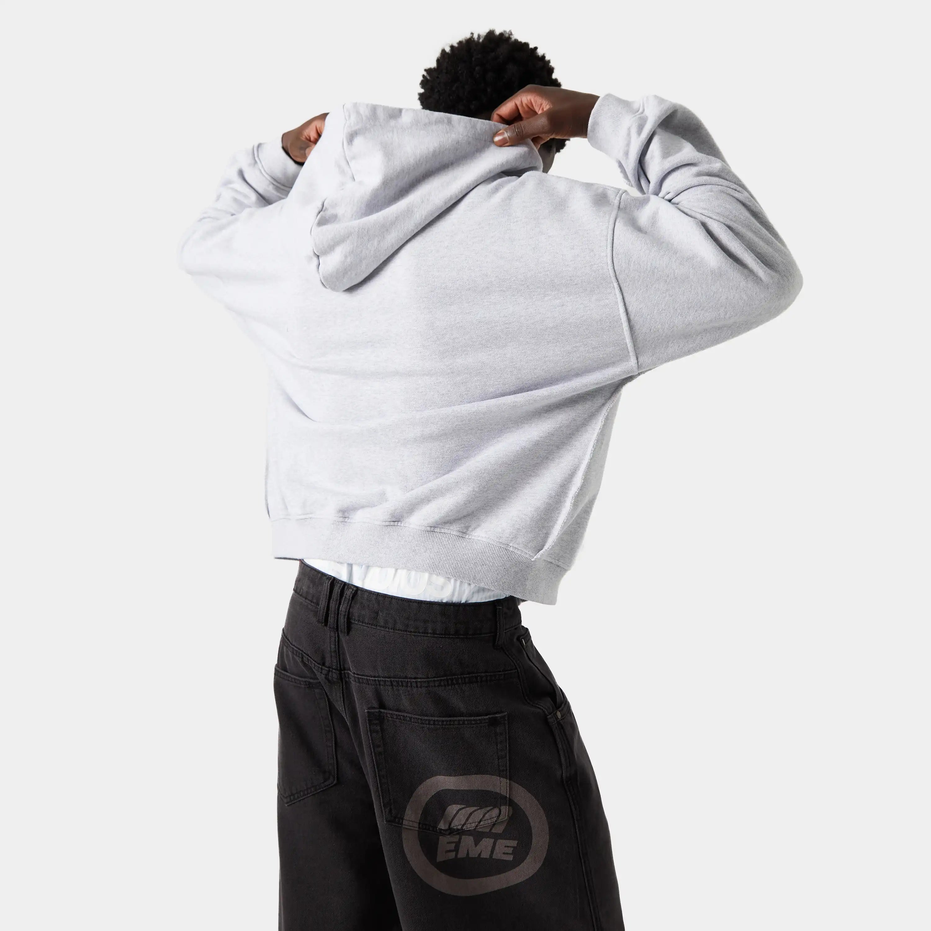 Badge Heather Grey Full Zip