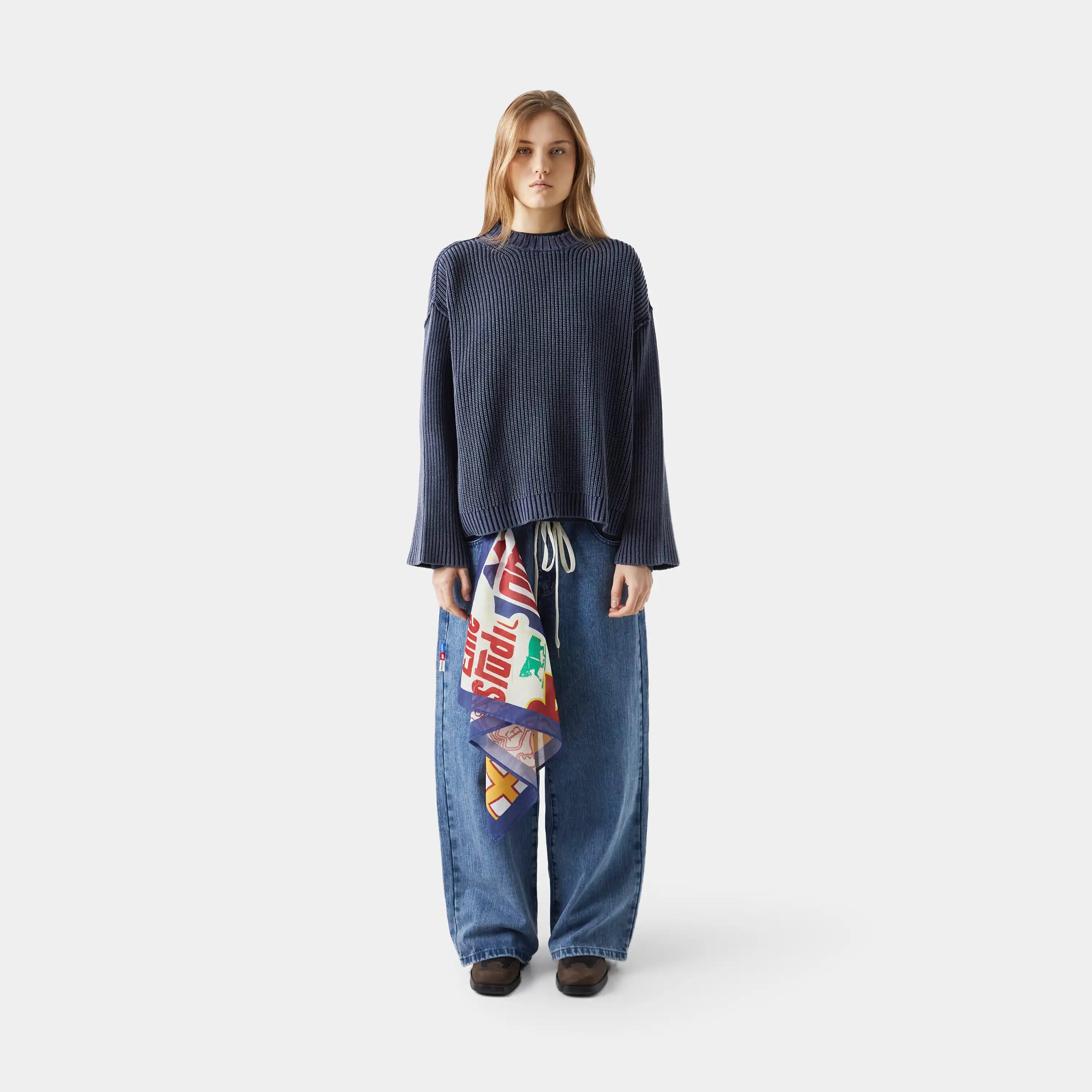 Collective Slate Blue Knit