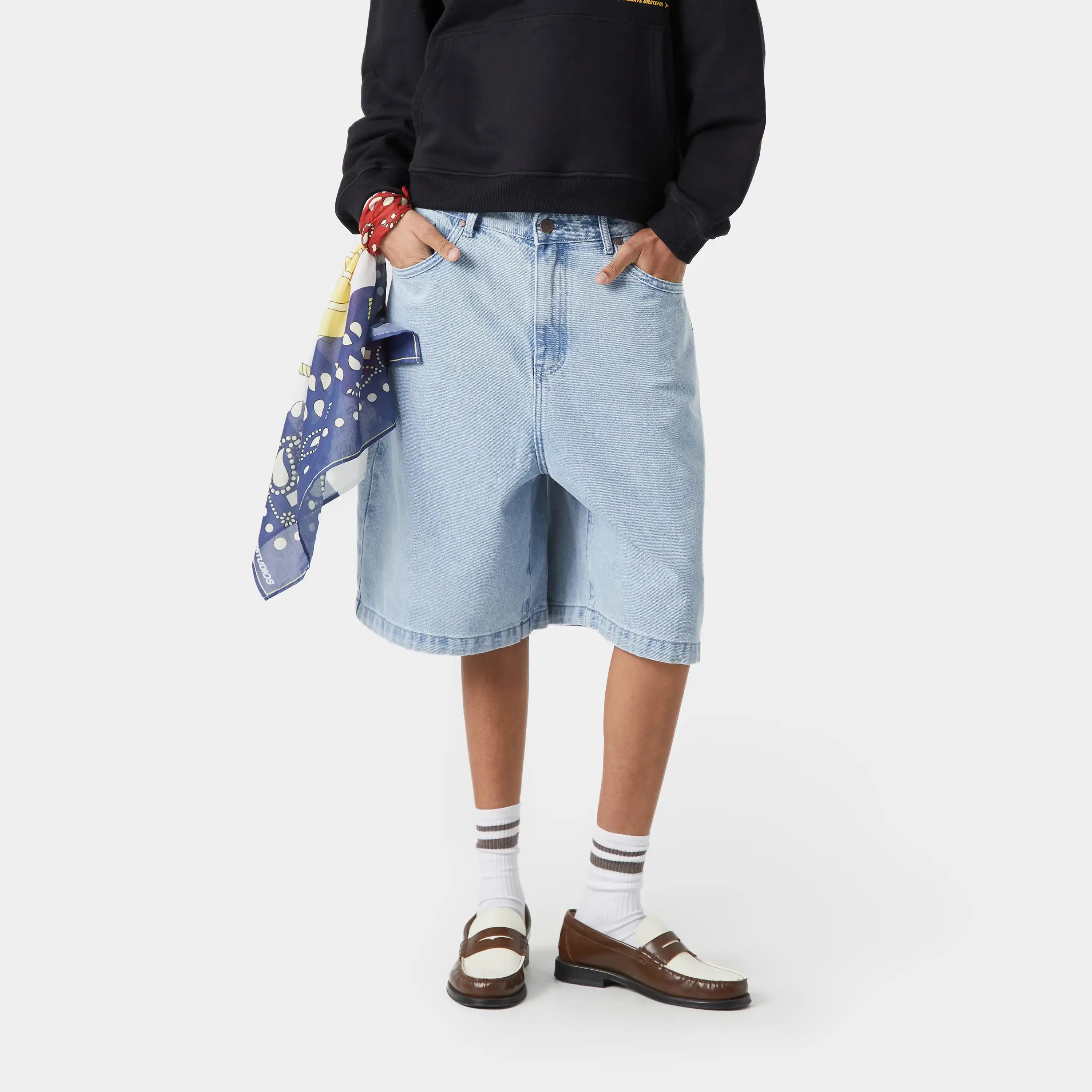Andy Cloudy Denim Jorts