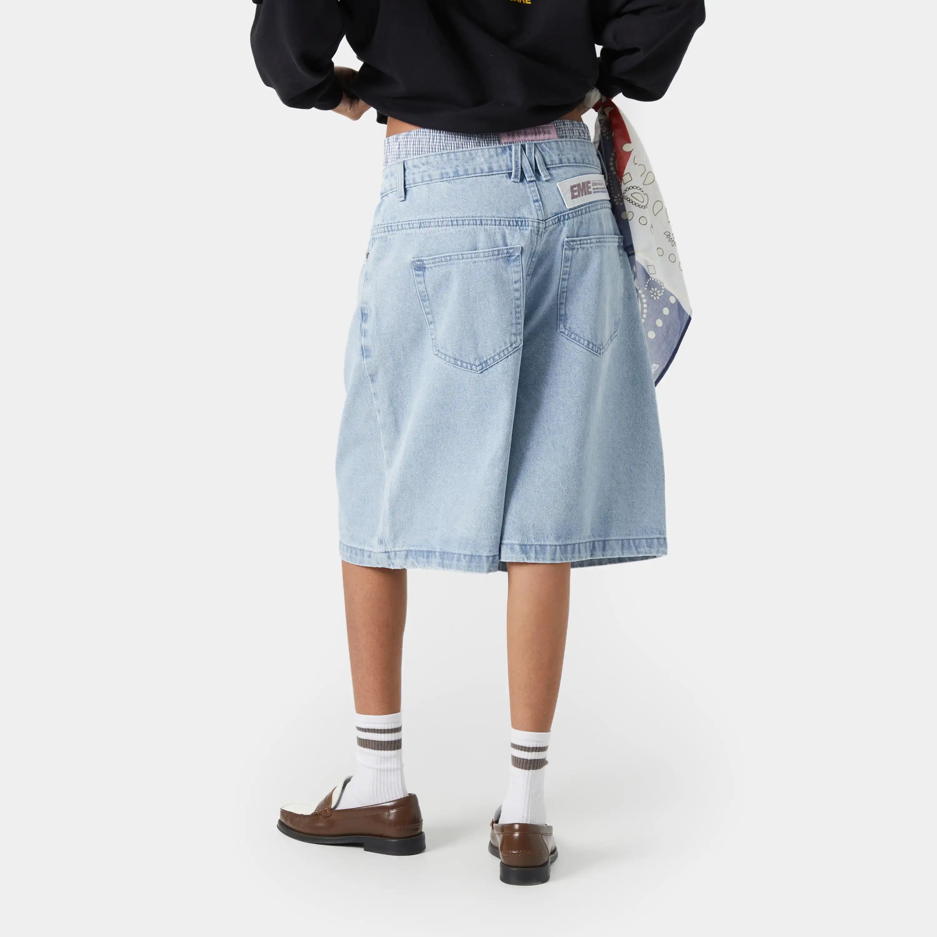 Andy Cloudy Denim Jorts